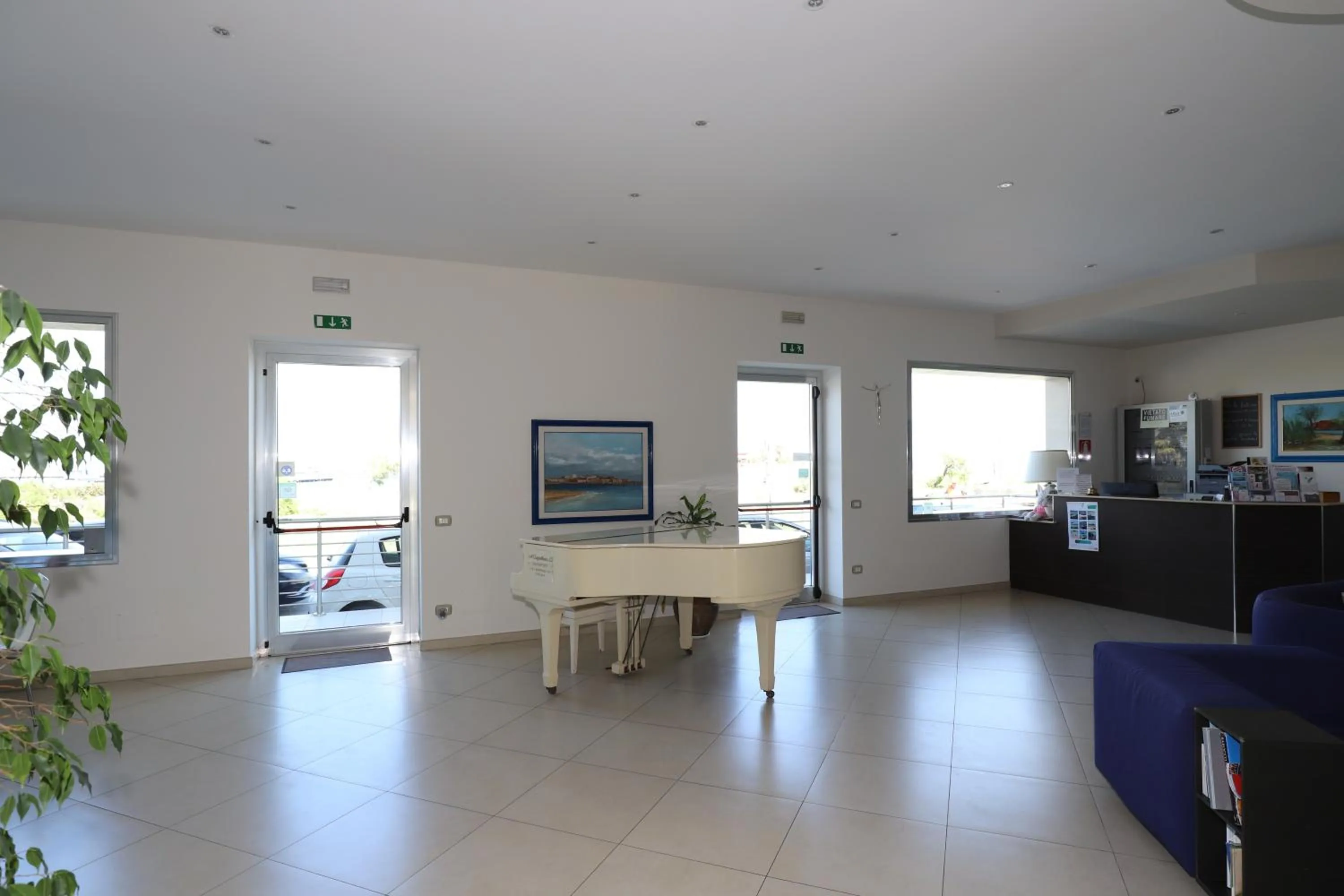 Lobby or reception in Hotel Celeste