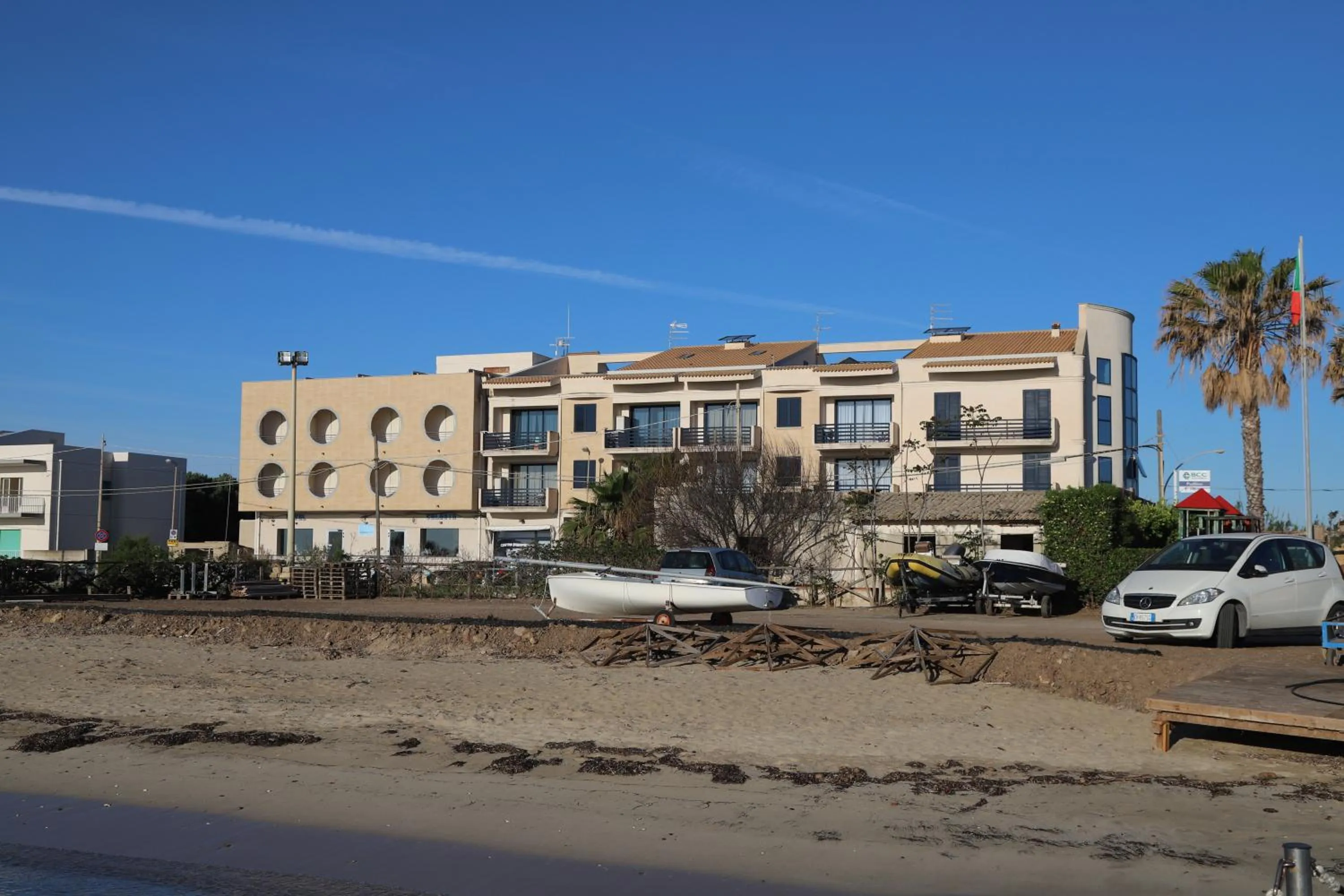 Property building in Hotel Celeste