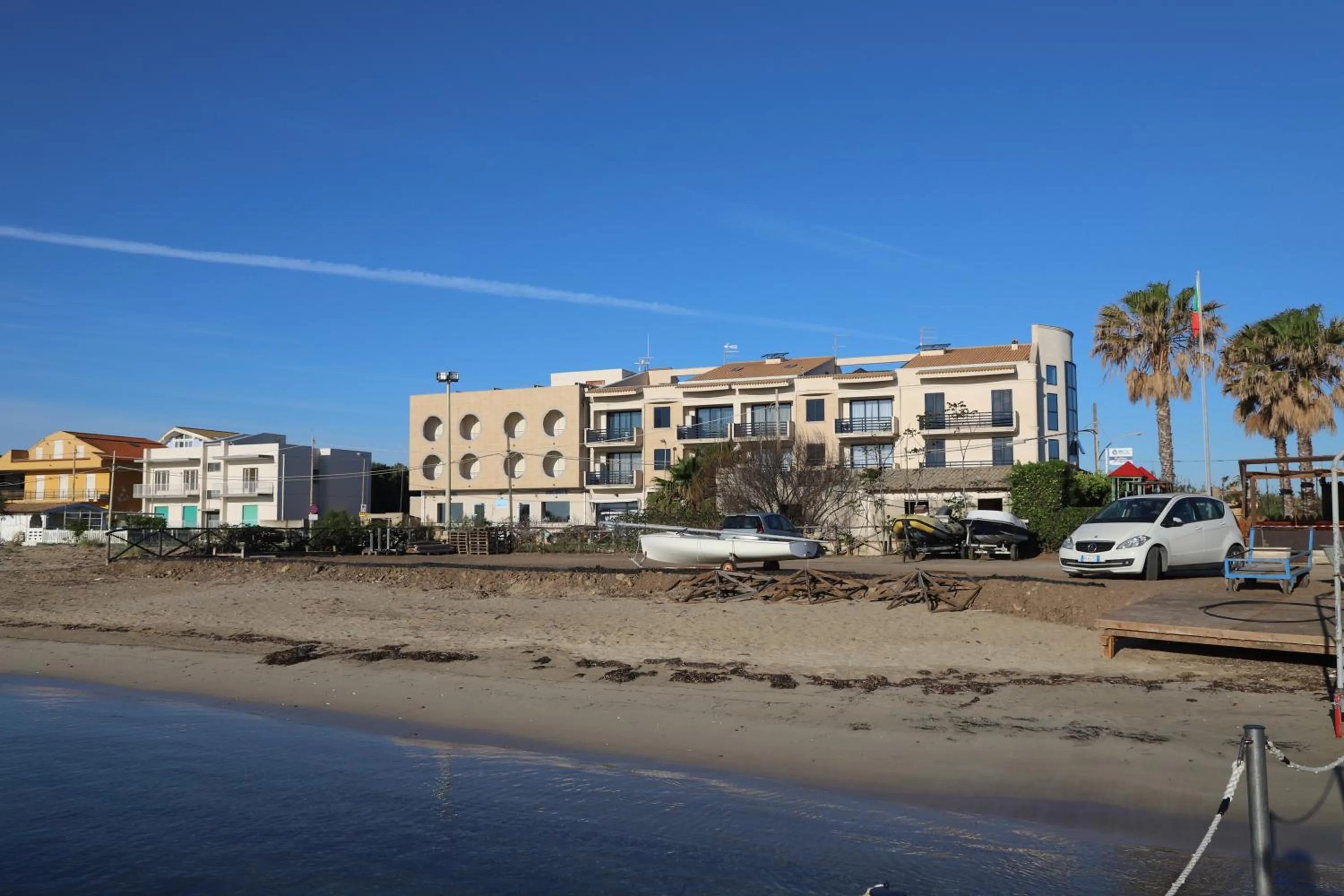 Property building in Hotel Celeste