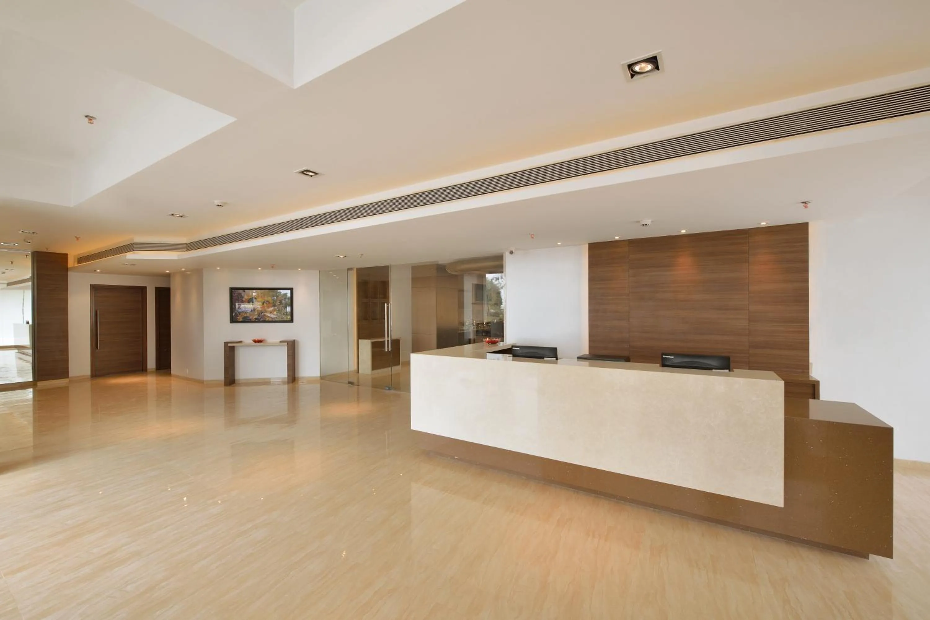 Lobby or reception in Krishna Palace Hotel - Ambernath