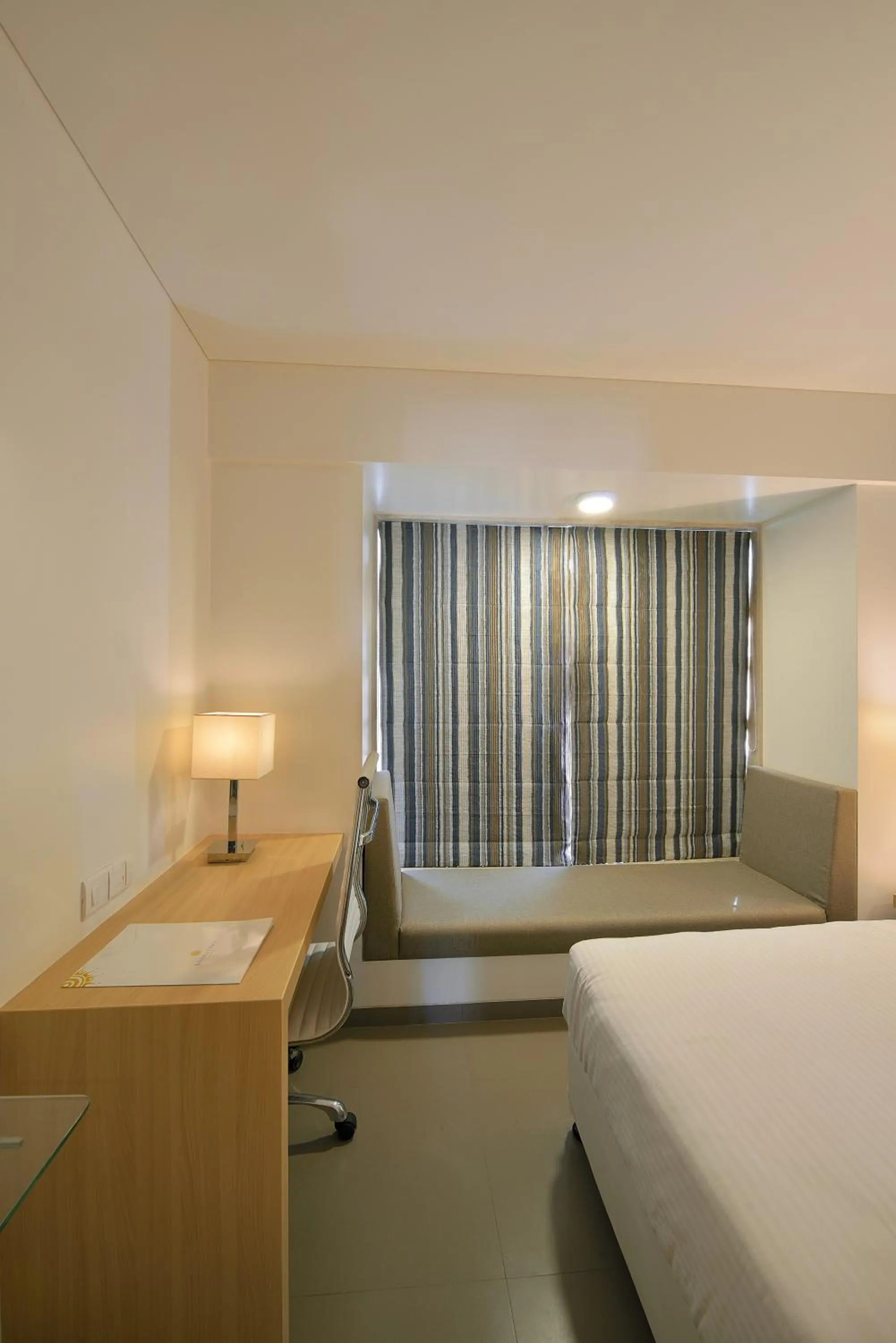 Bedroom, Bed in Krishna Palace Hotel - Ambernath