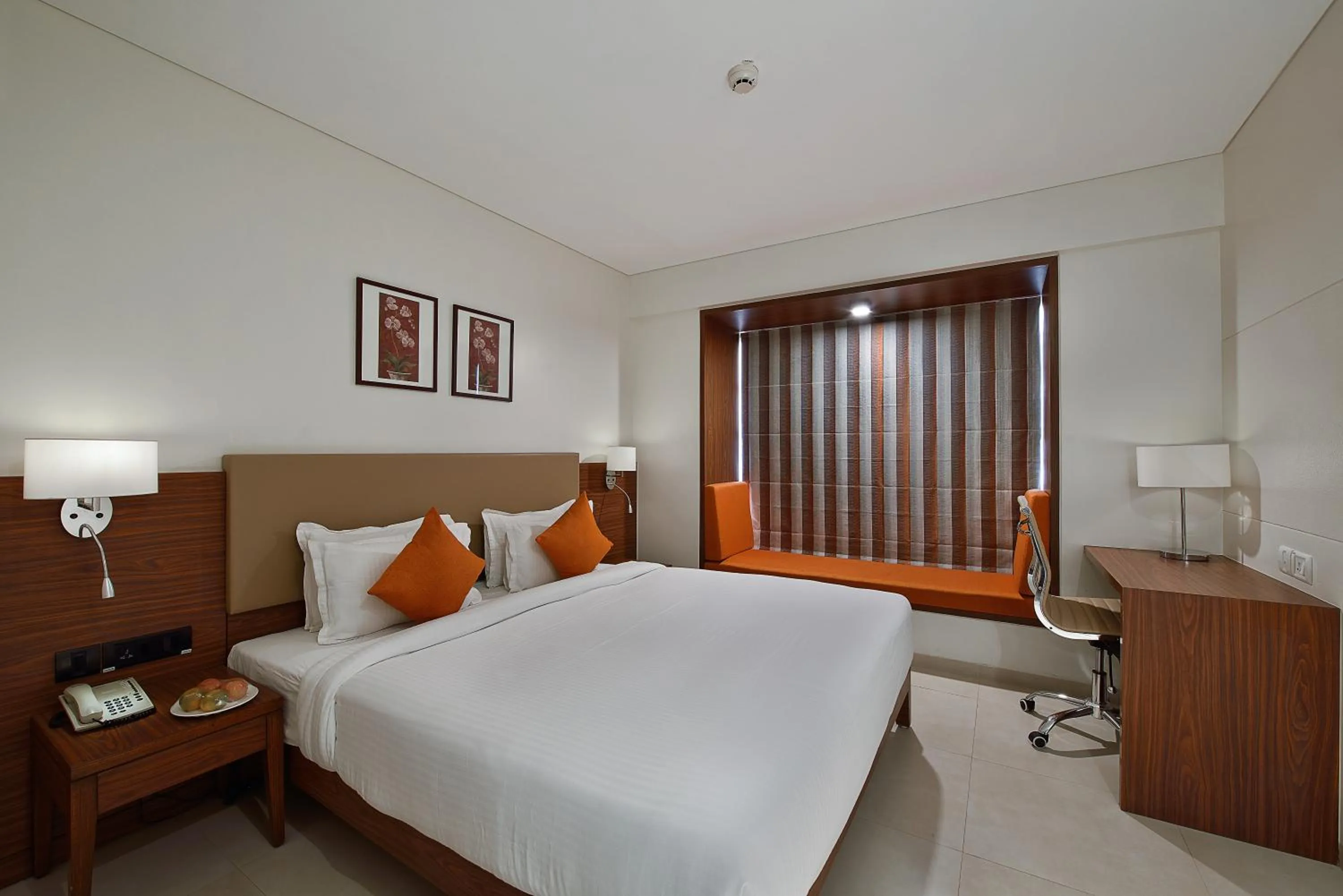 Bed in Krishna Palace Hotel - Ambernath