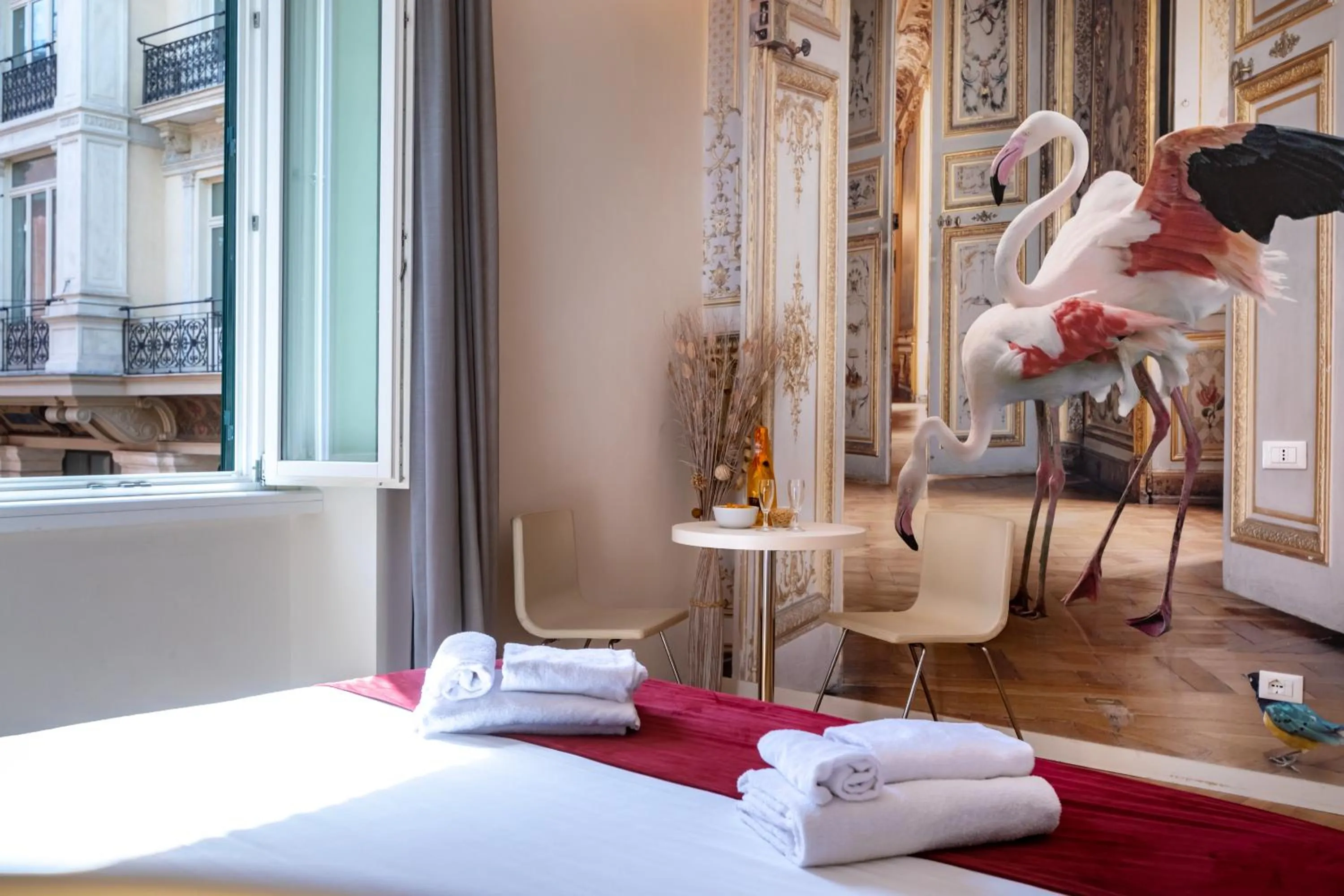 Bedroom, Bed in Trevi Elite Rome