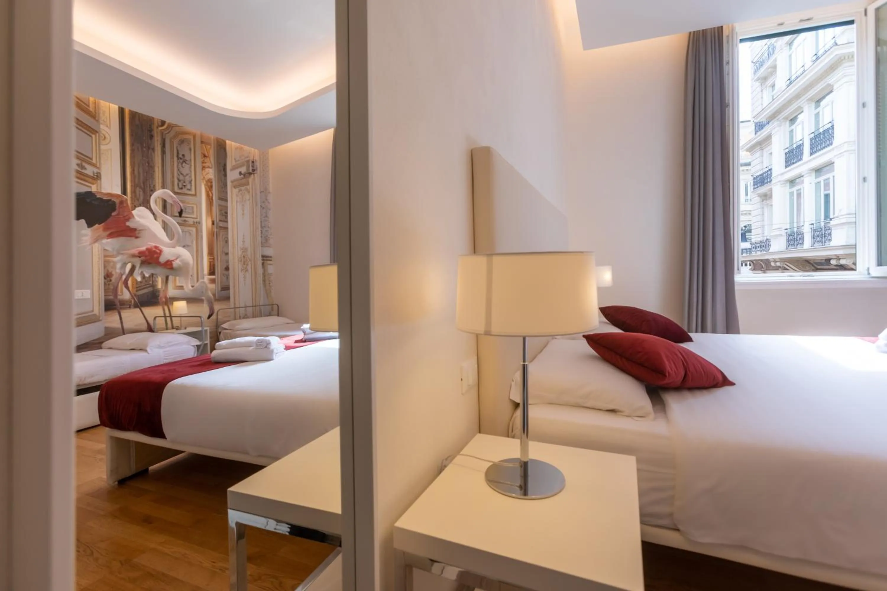 Bedroom, Bed in Trevi Elite Rome