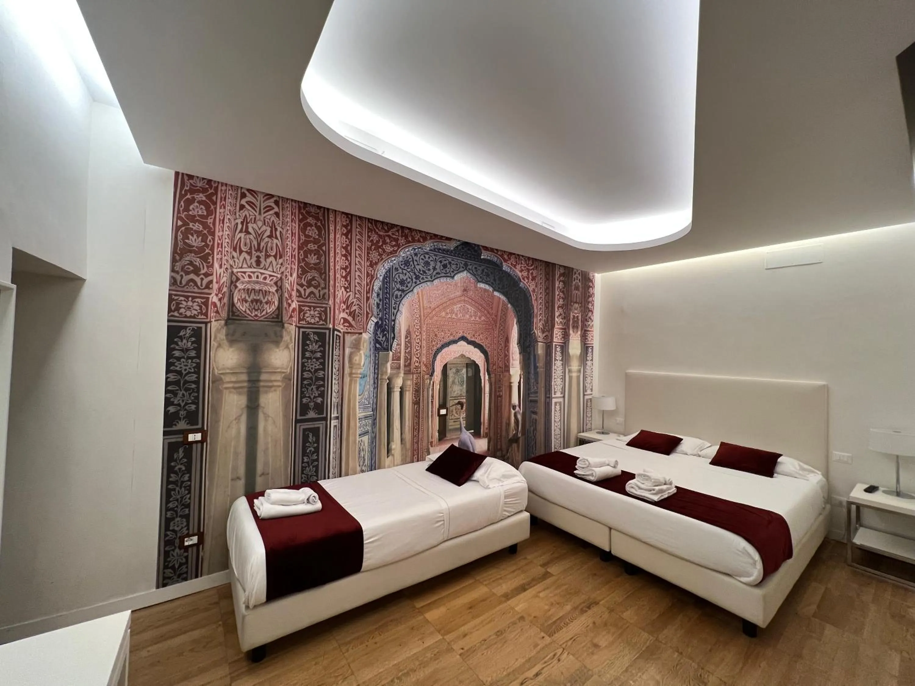 Bedroom, Bed in Trevi Elite Rome