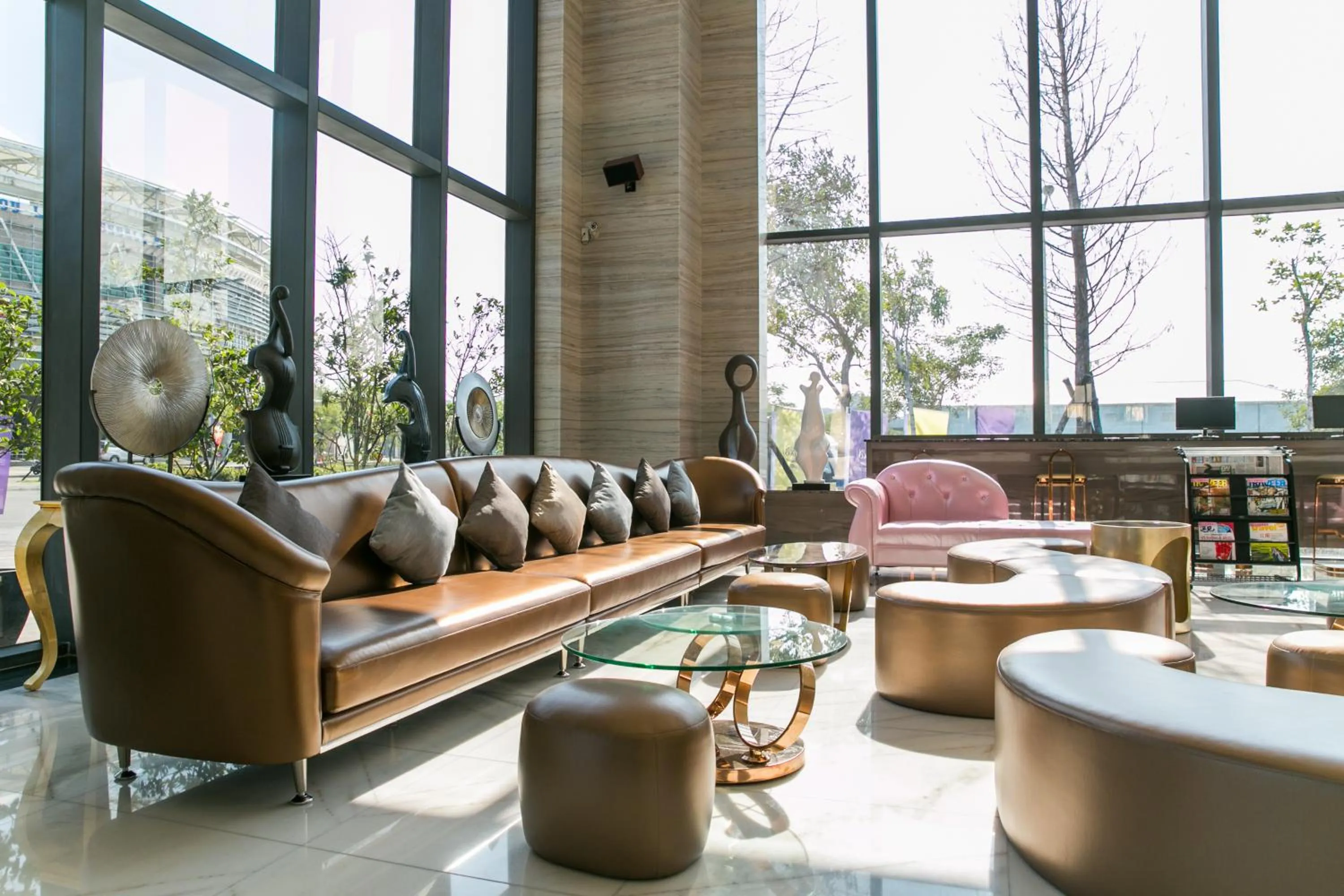 Lobby or reception in Sun Hao International Hotel