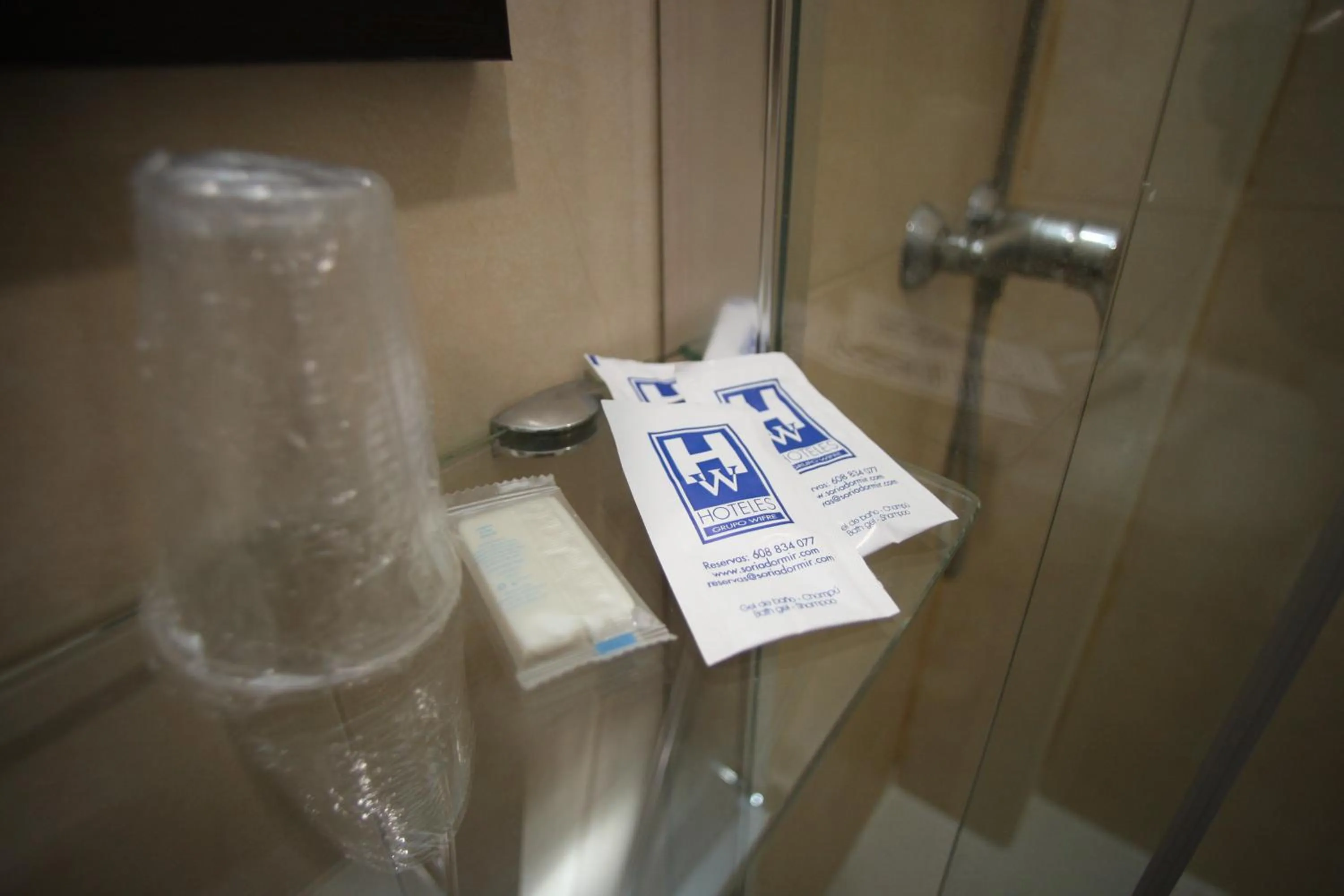 Bathroom in Hostal Santa Barbara