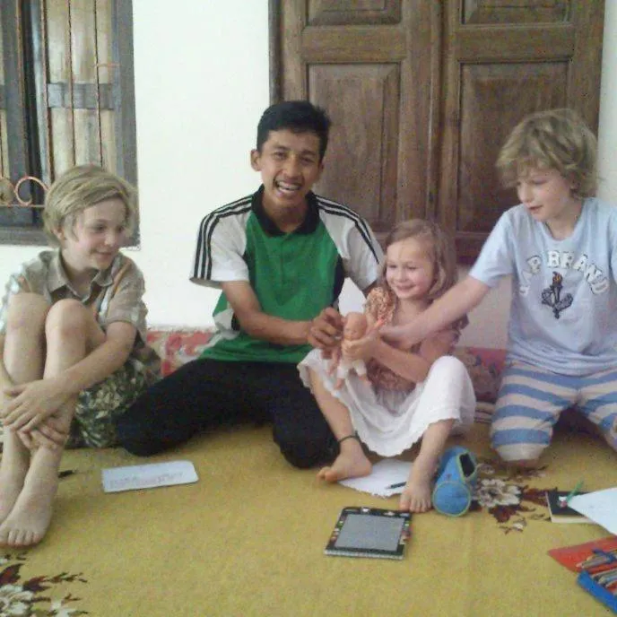 People in Griya Harja Homestay