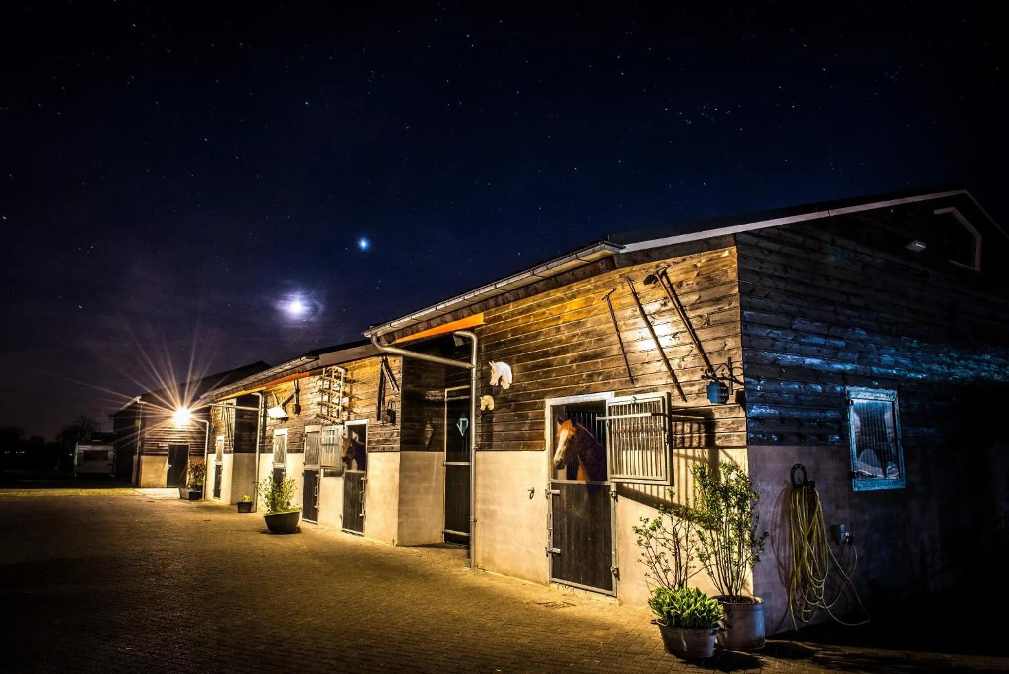 Night in Boertel Lamperse Hei