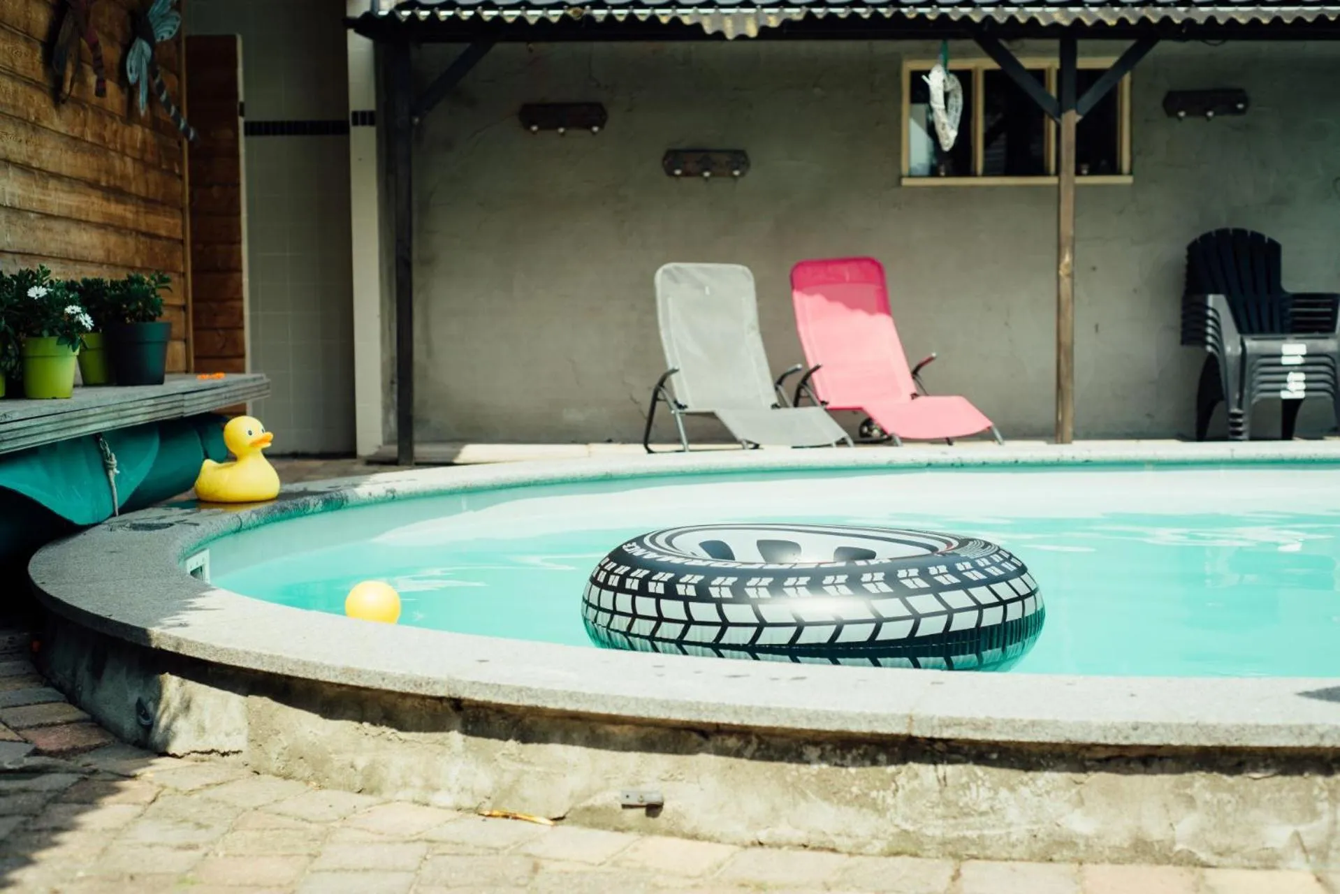 Swimming pool in Boertel Lamperse Hei