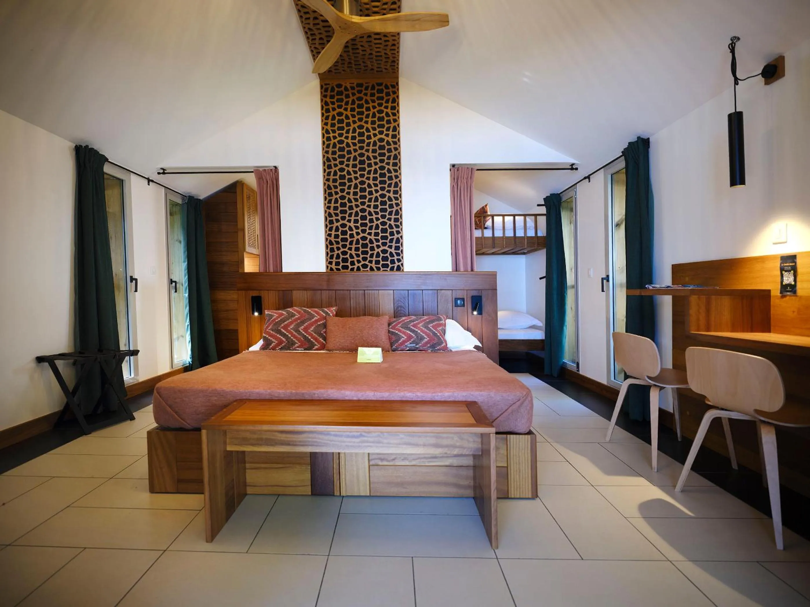 Bed in Le Jardin Maore