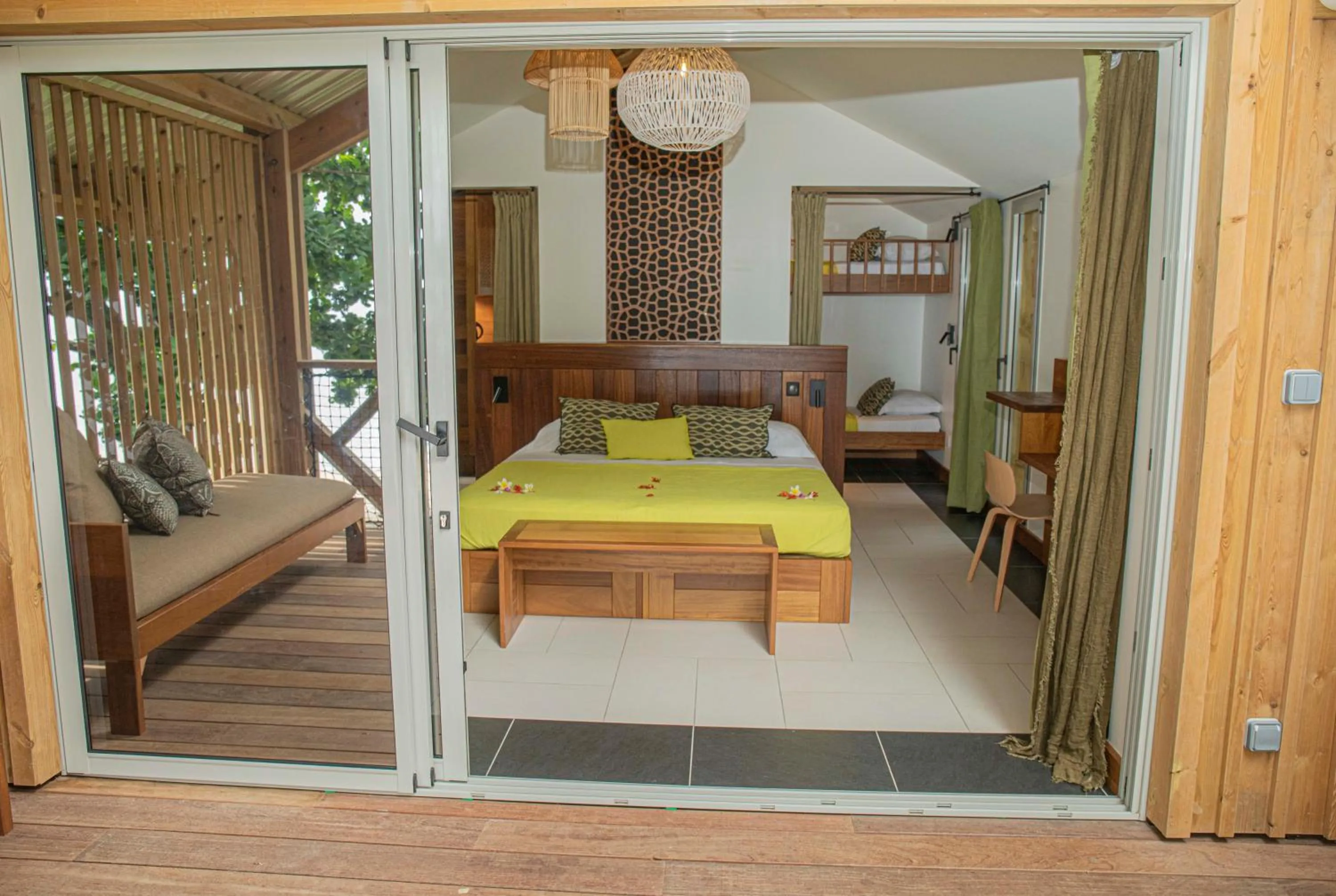 Bed in Le Jardin Maore