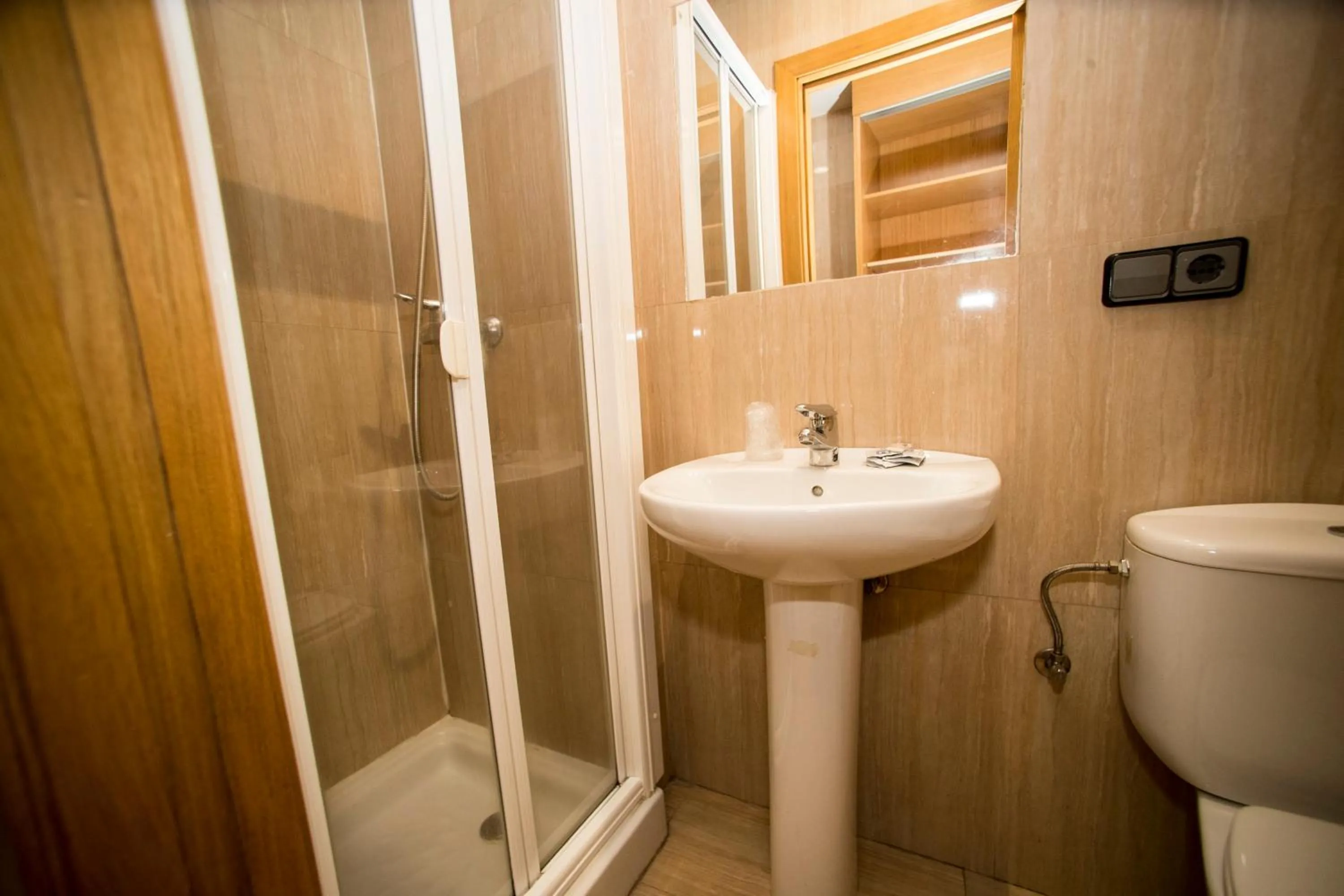 Bathroom in Hostal Caballeros