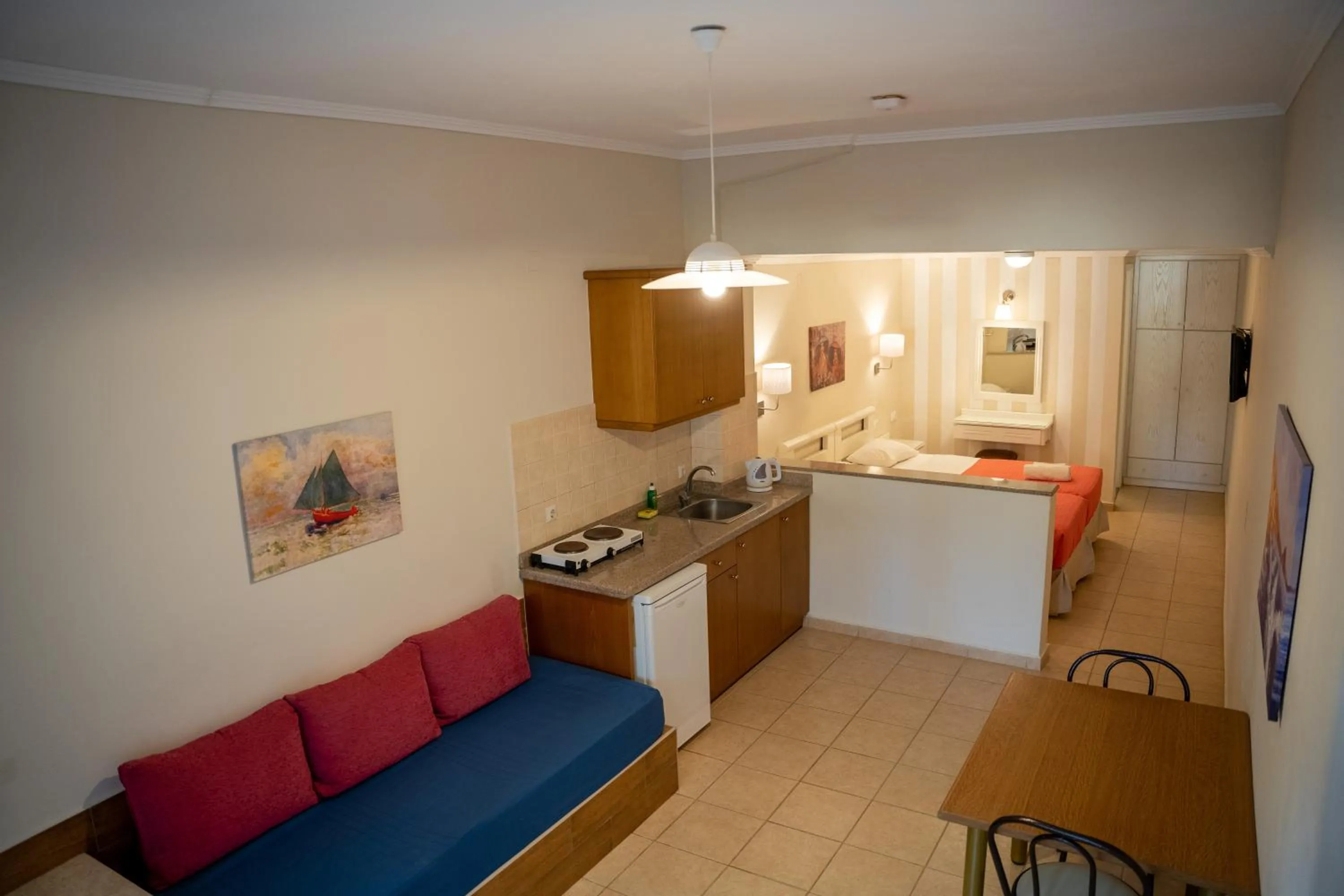 Photo of the whole room in Blue Sky Apartments