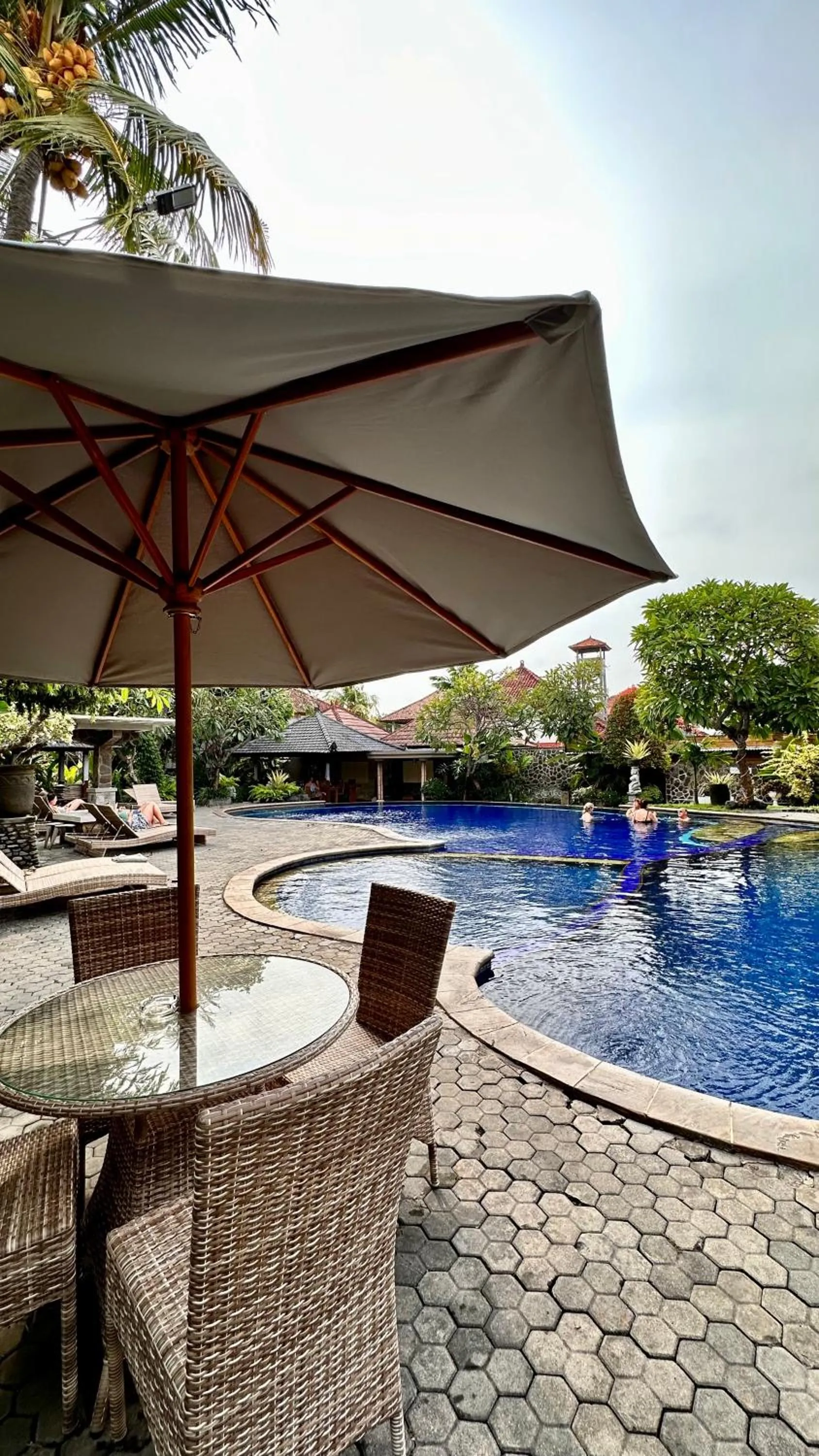 Swimming pool in Puri Bali Hotel