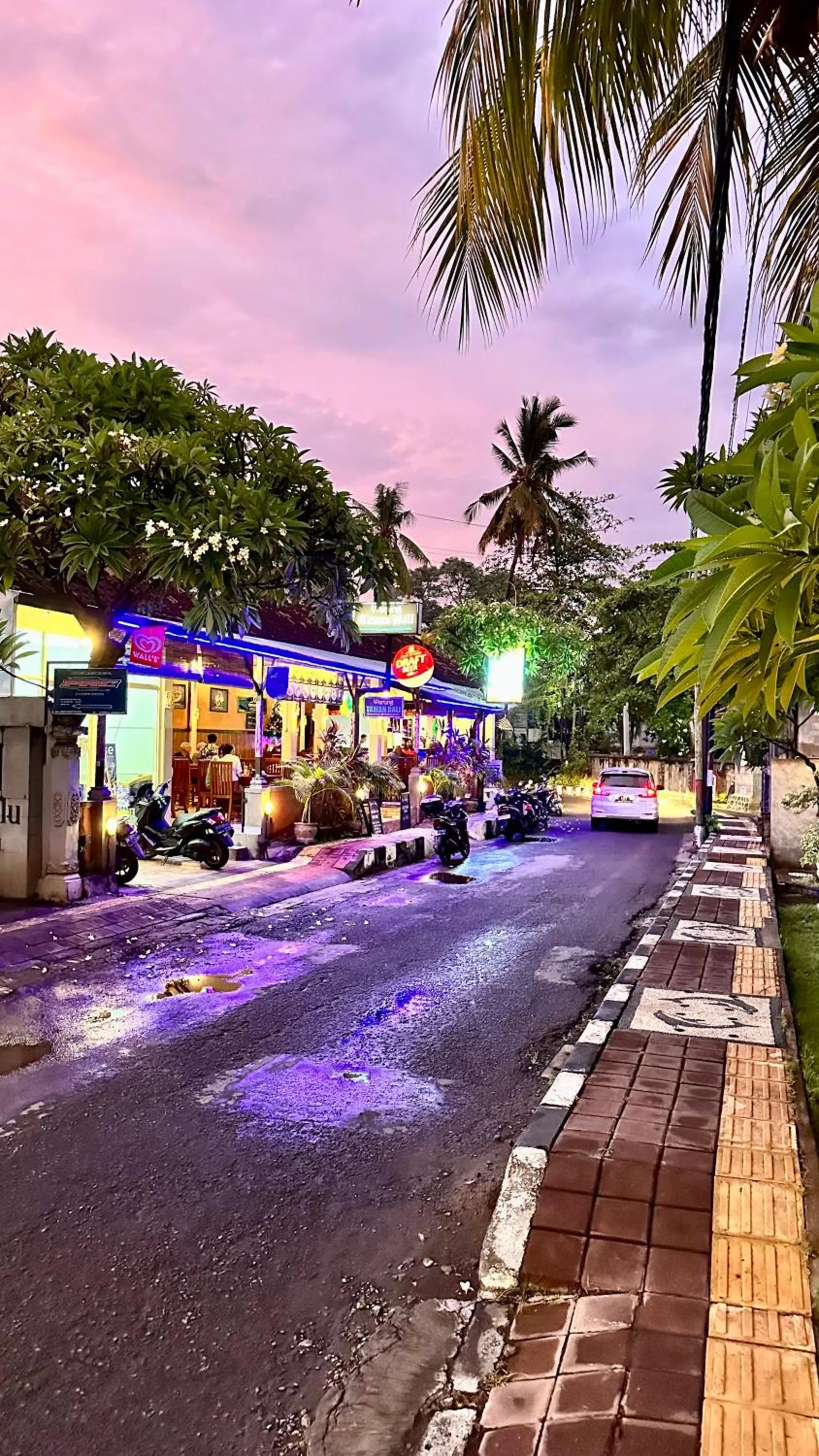 Street view in Puri Bali Hotel
