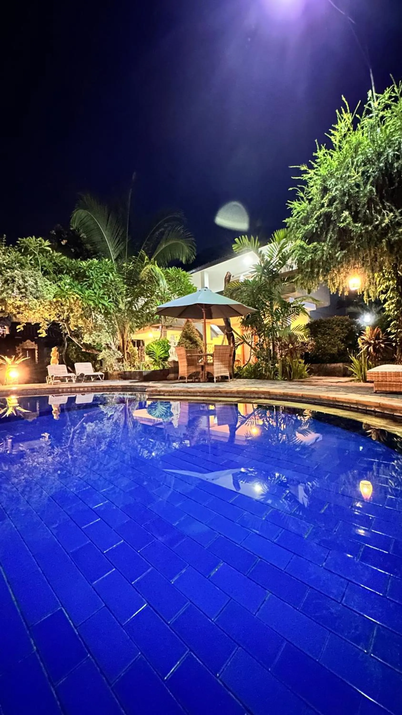 Swimming pool in Puri Bali Hotel