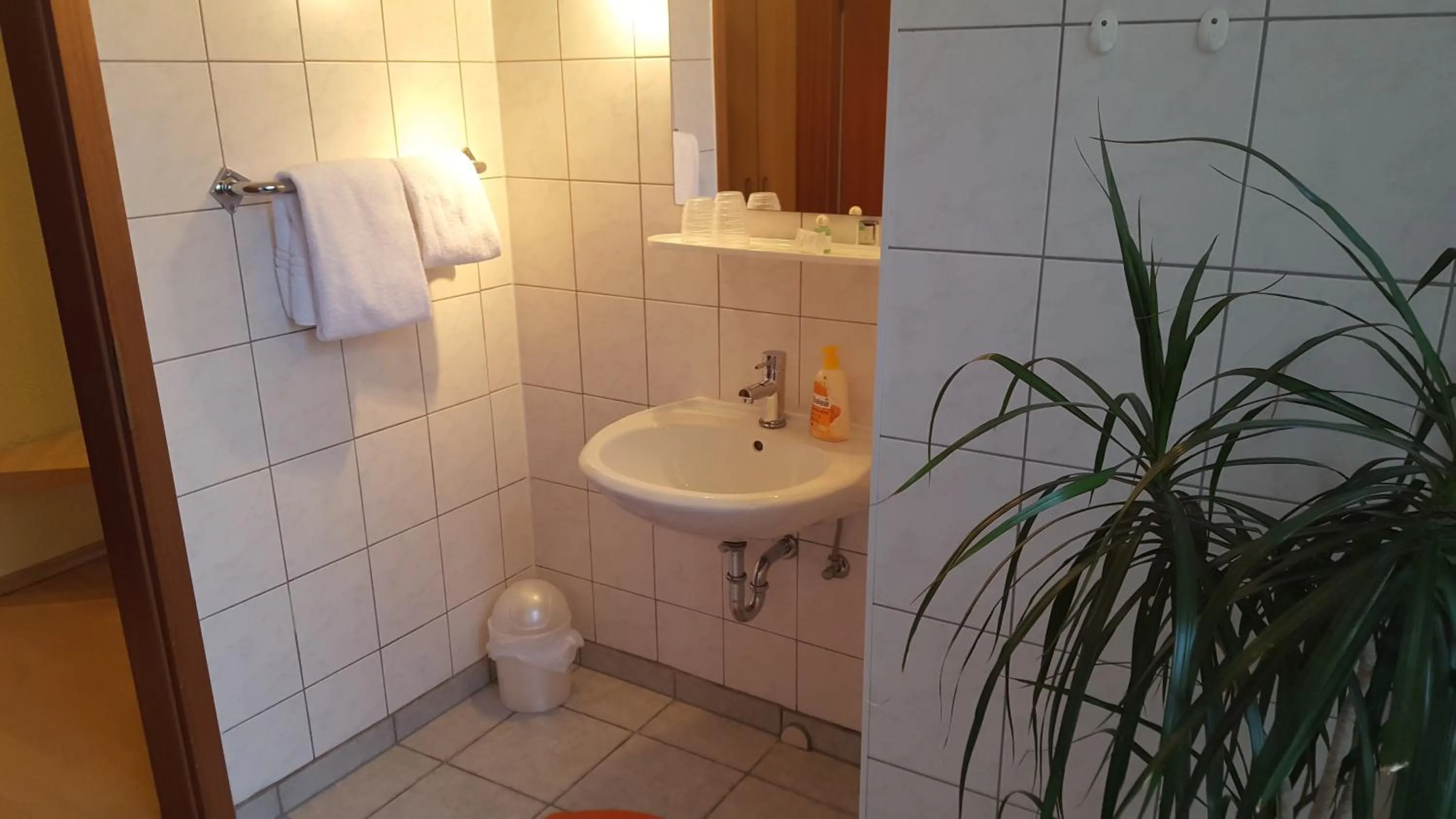 Bathroom in Hotel Schwanenburg