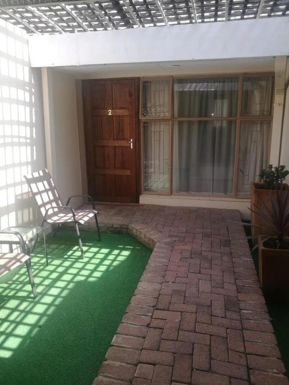 Patio in Rustenburg Guesthouse