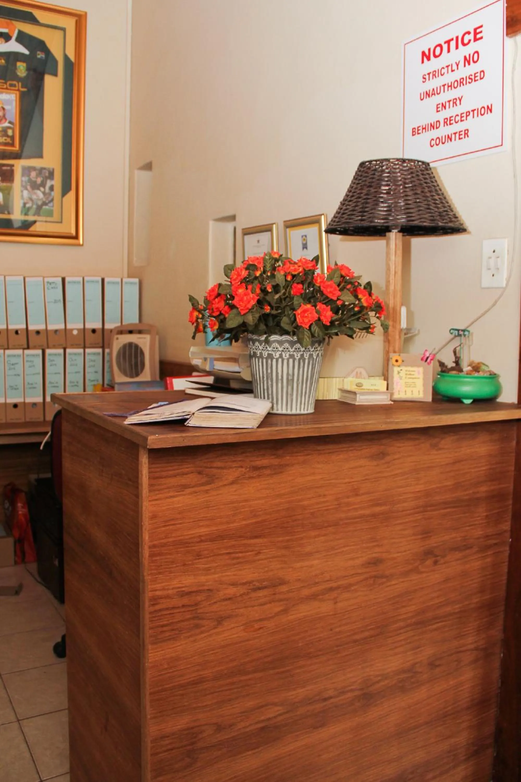 Lobby or reception in Rustenburg Guesthouse