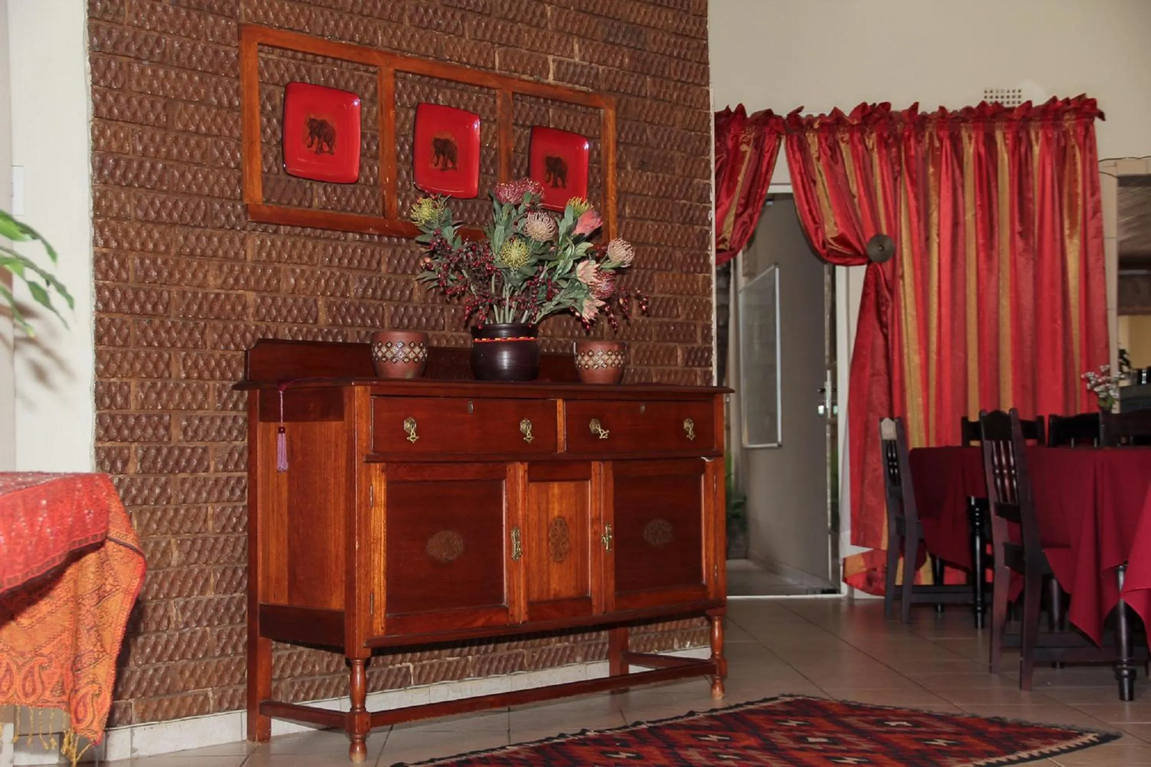 Decorative detail in Rustenburg Guesthouse