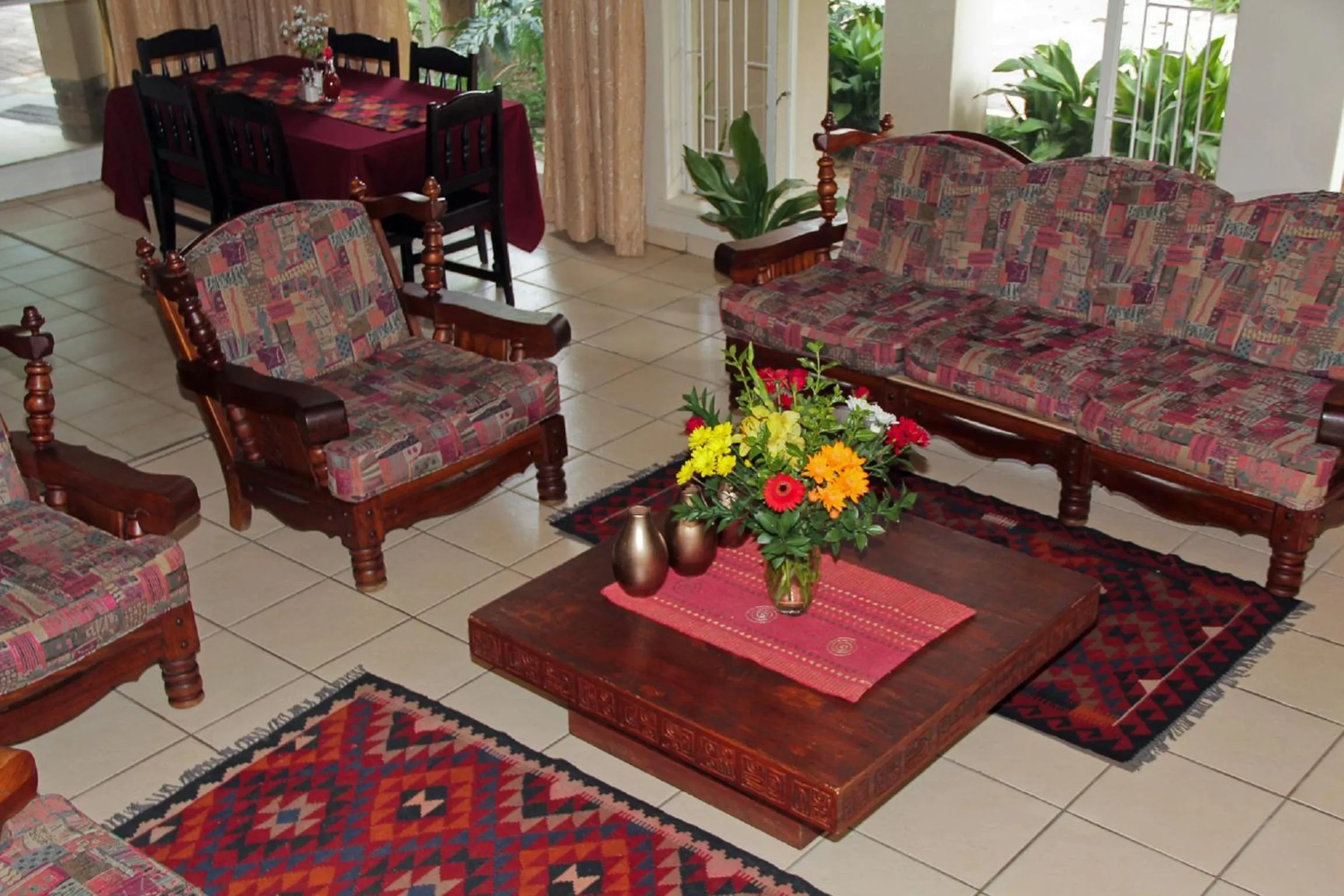 Living room in Rustenburg Guesthouse