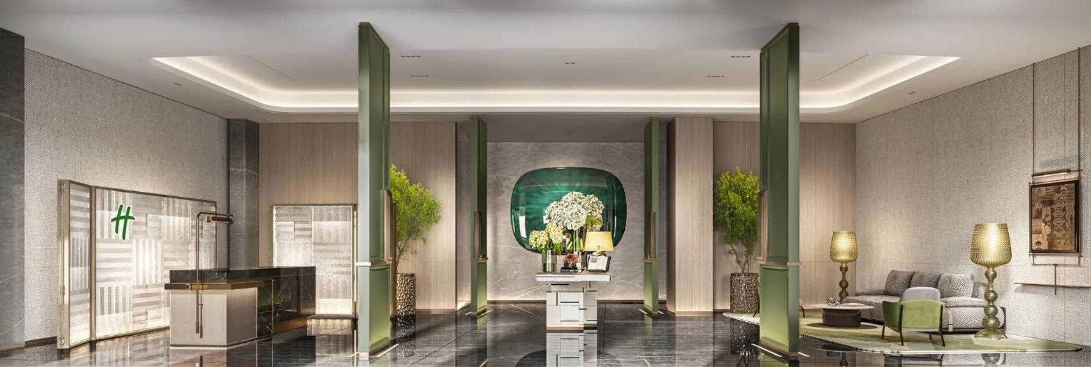 Property building in Holiday Inn Xianyang Shuangzhao Lake by IHG