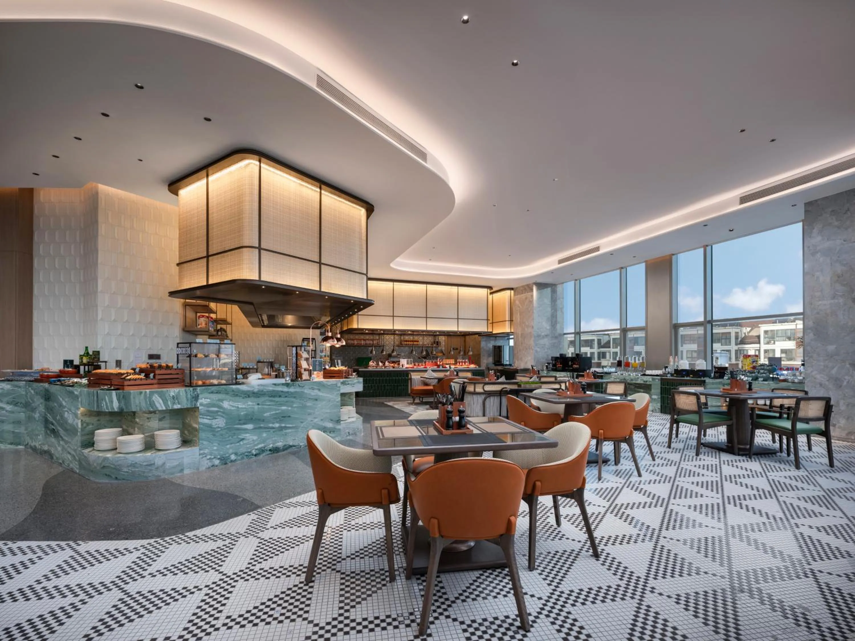 Restaurant/places to eat in Holiday Inn Qingdao CBD by IHG