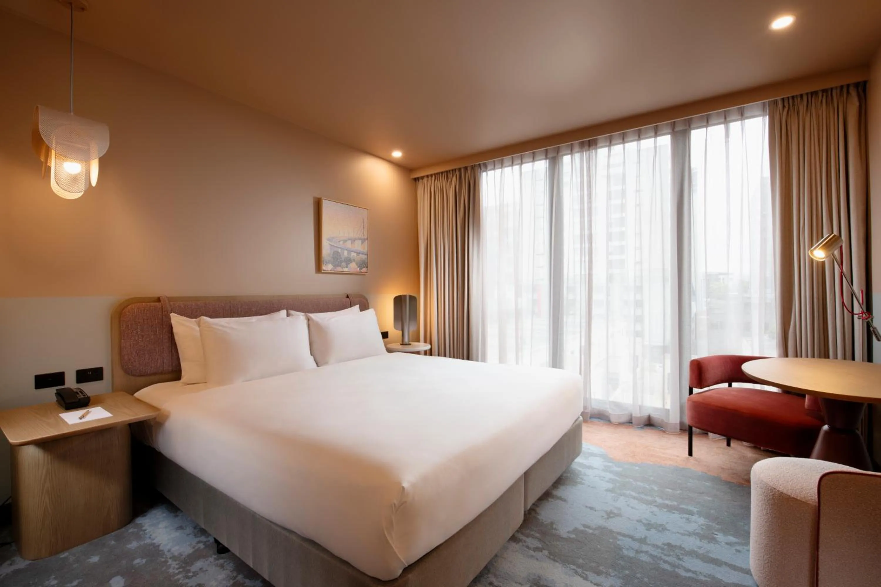 Bedroom, Bed in Mercure Melbourne La Trobe Street