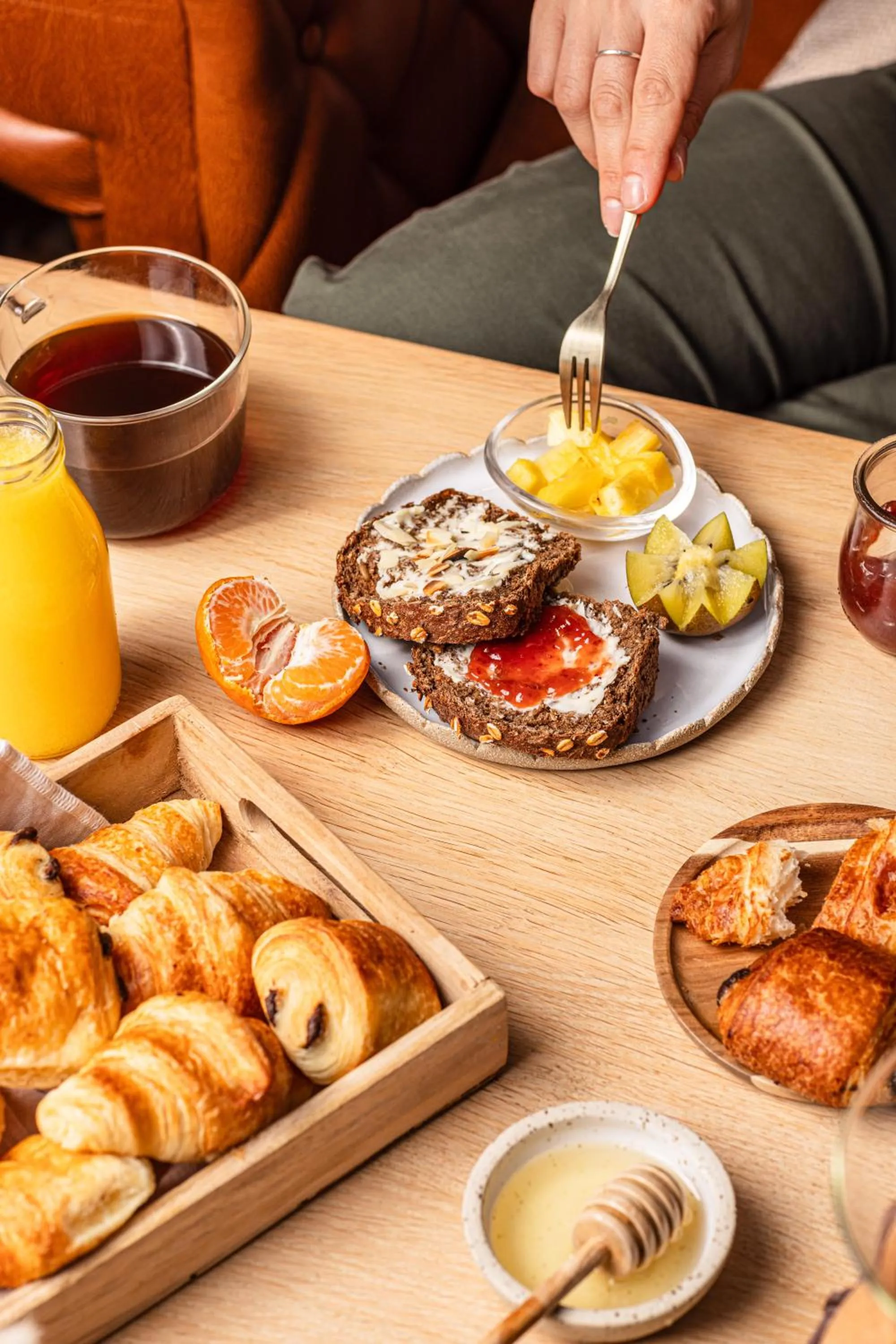 Breakfast in Mercure Melbourne La Trobe Street