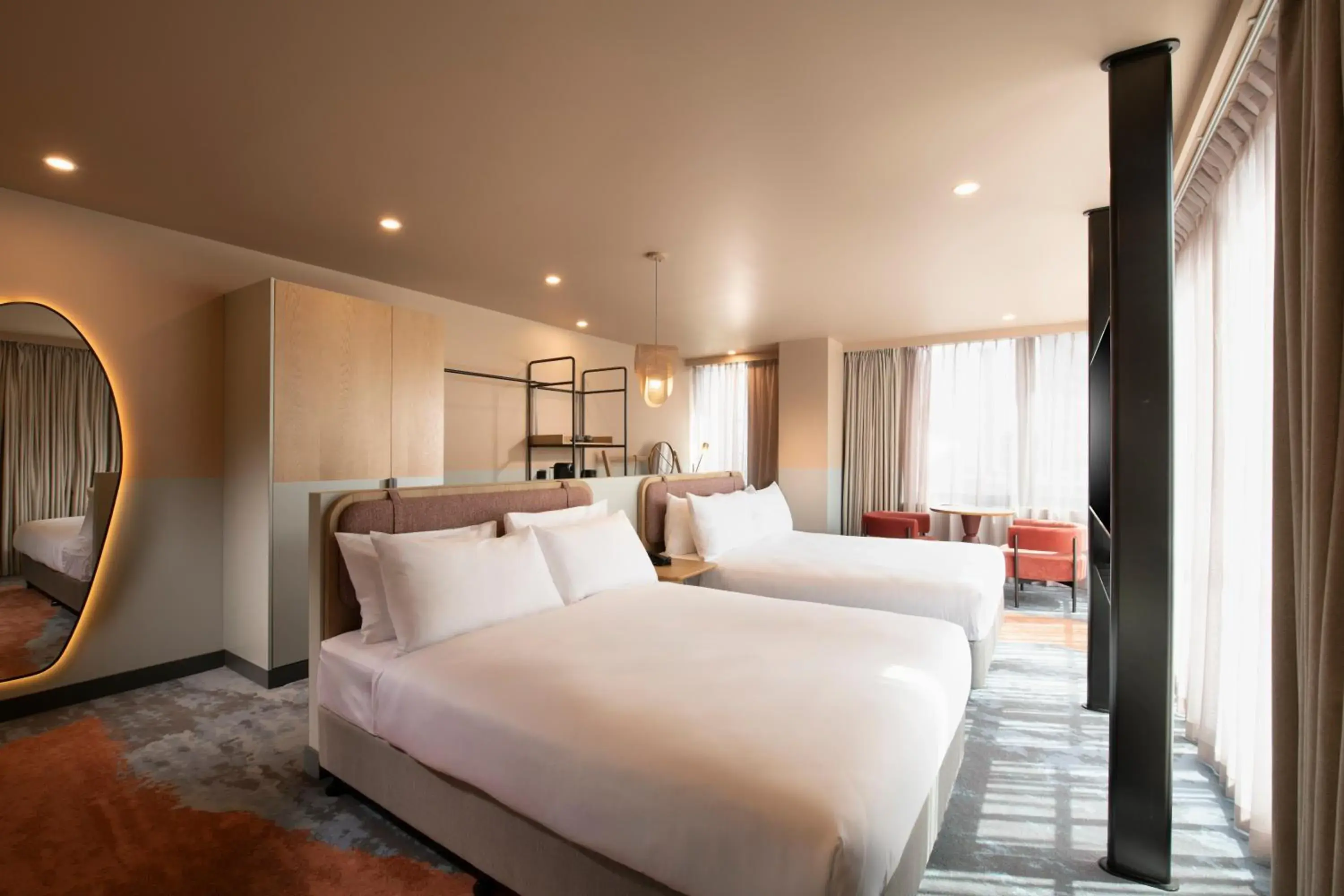 Junior Suite with Two Double Beds in Mercure Melbourne La Trobe Street Junior Suite with Two Double Beds in Mercure Melbourne La Trobe Street