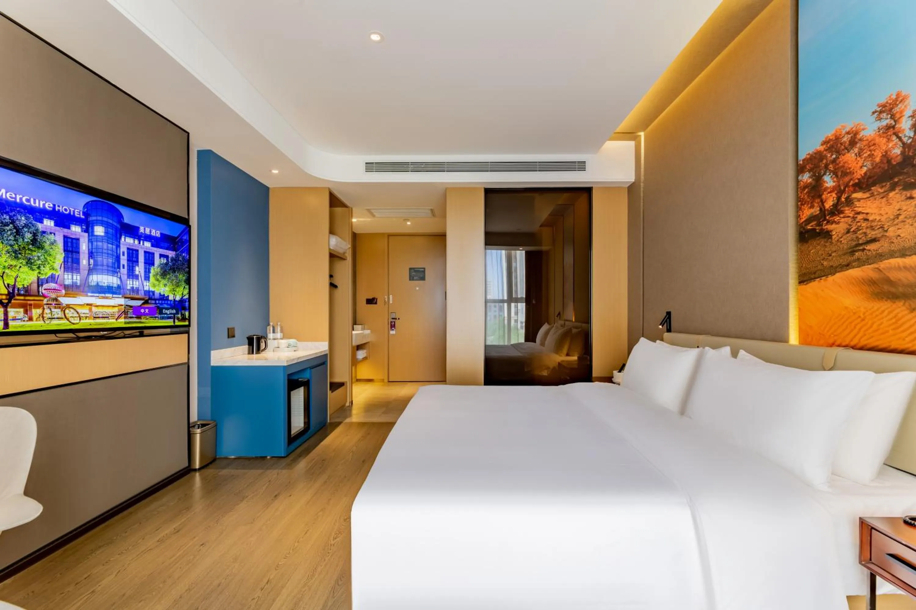 Property building, Bed in Mercure Huhhot Economic Zone