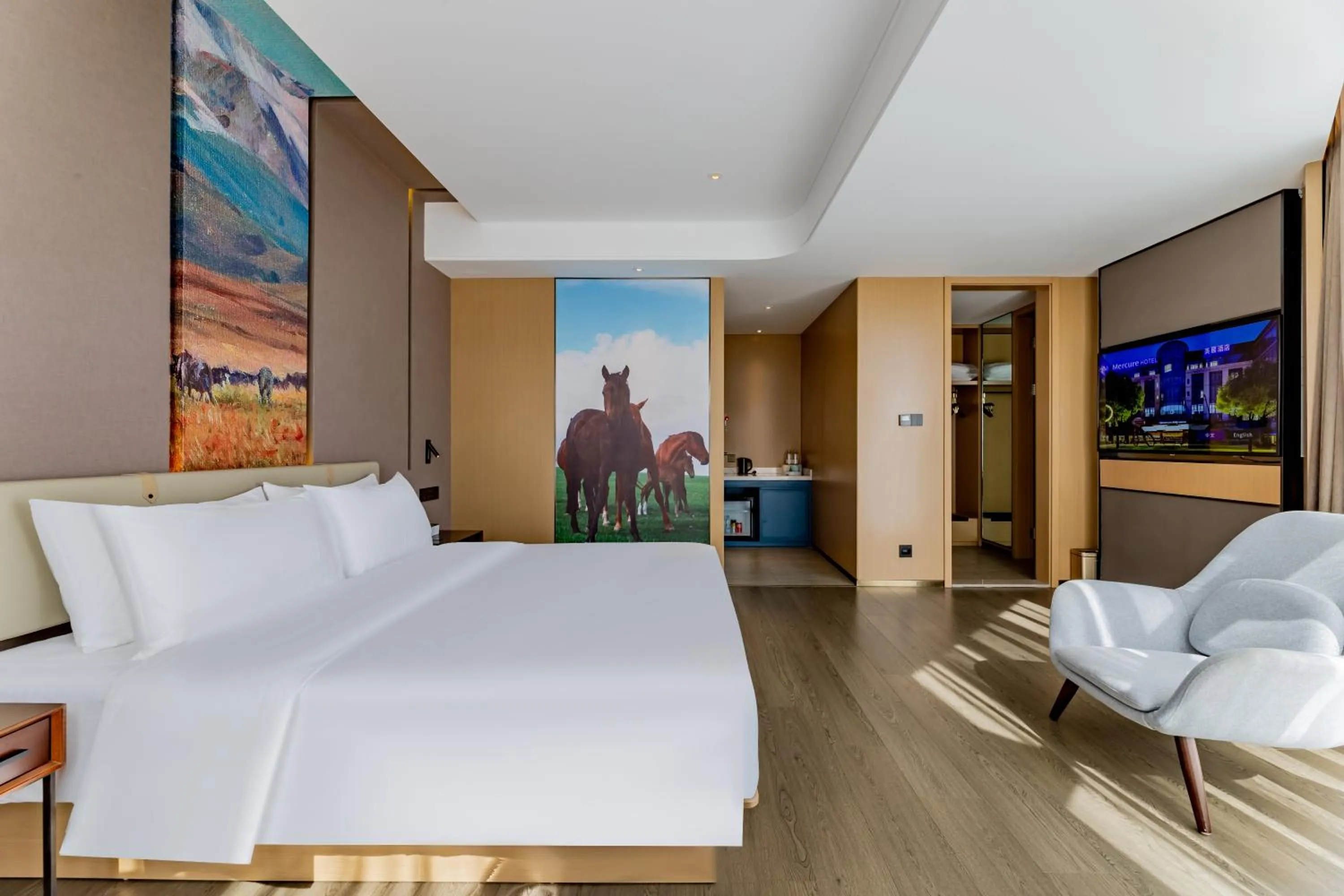 Property building, Bed in Mercure Huhhot Economic Zone