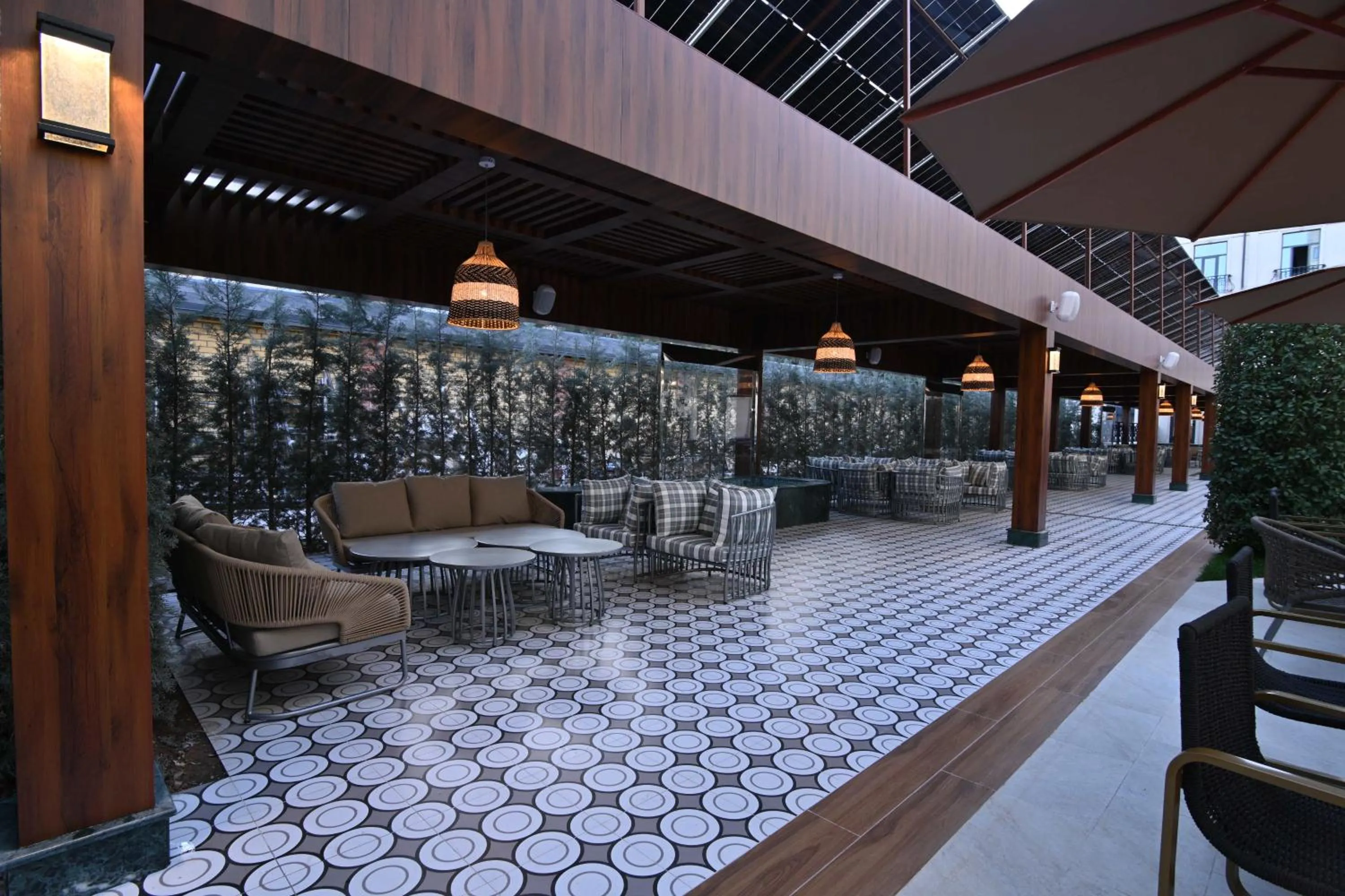 Garden in Mercure Tashkent North