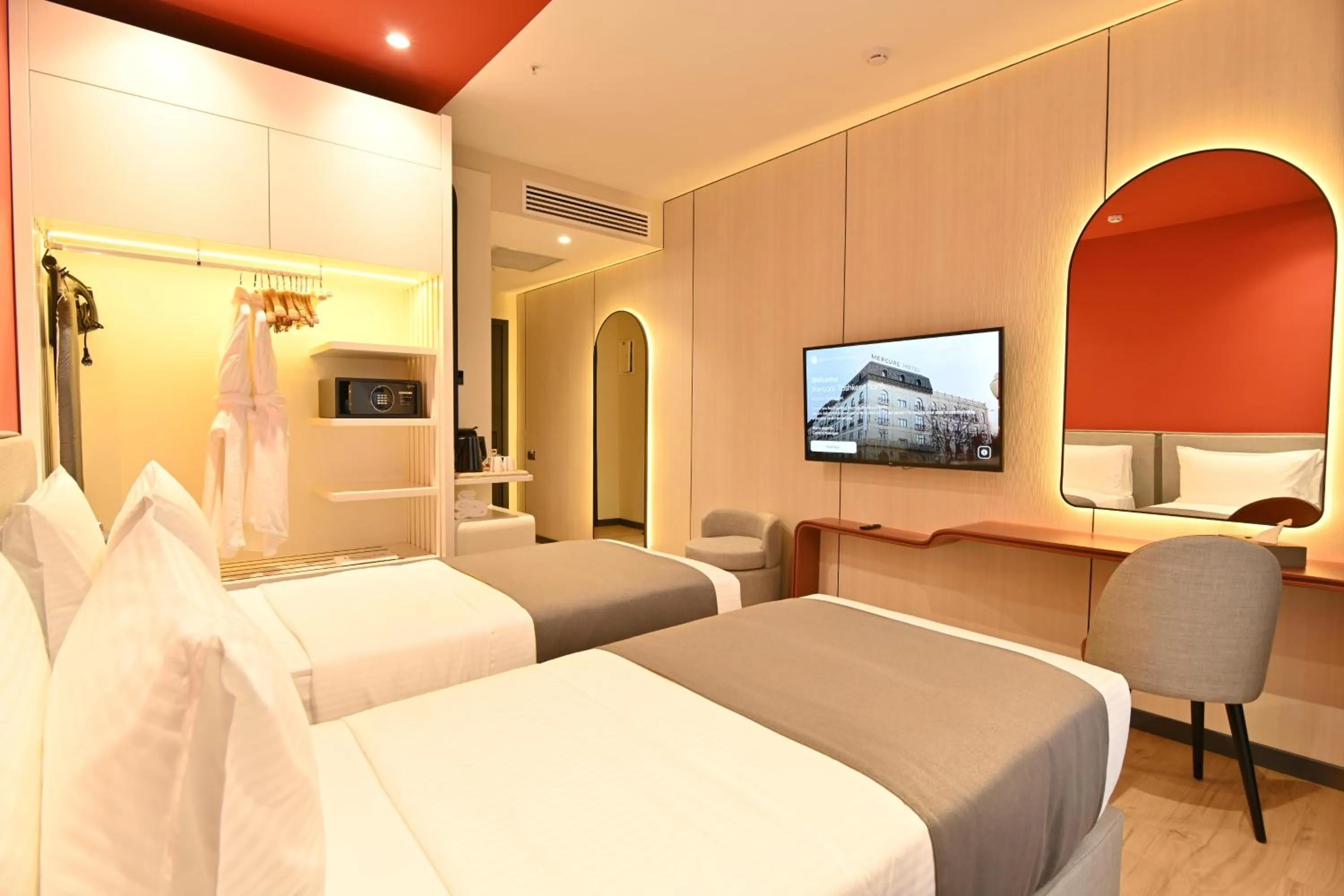 Bed in Mercure Tashkent North