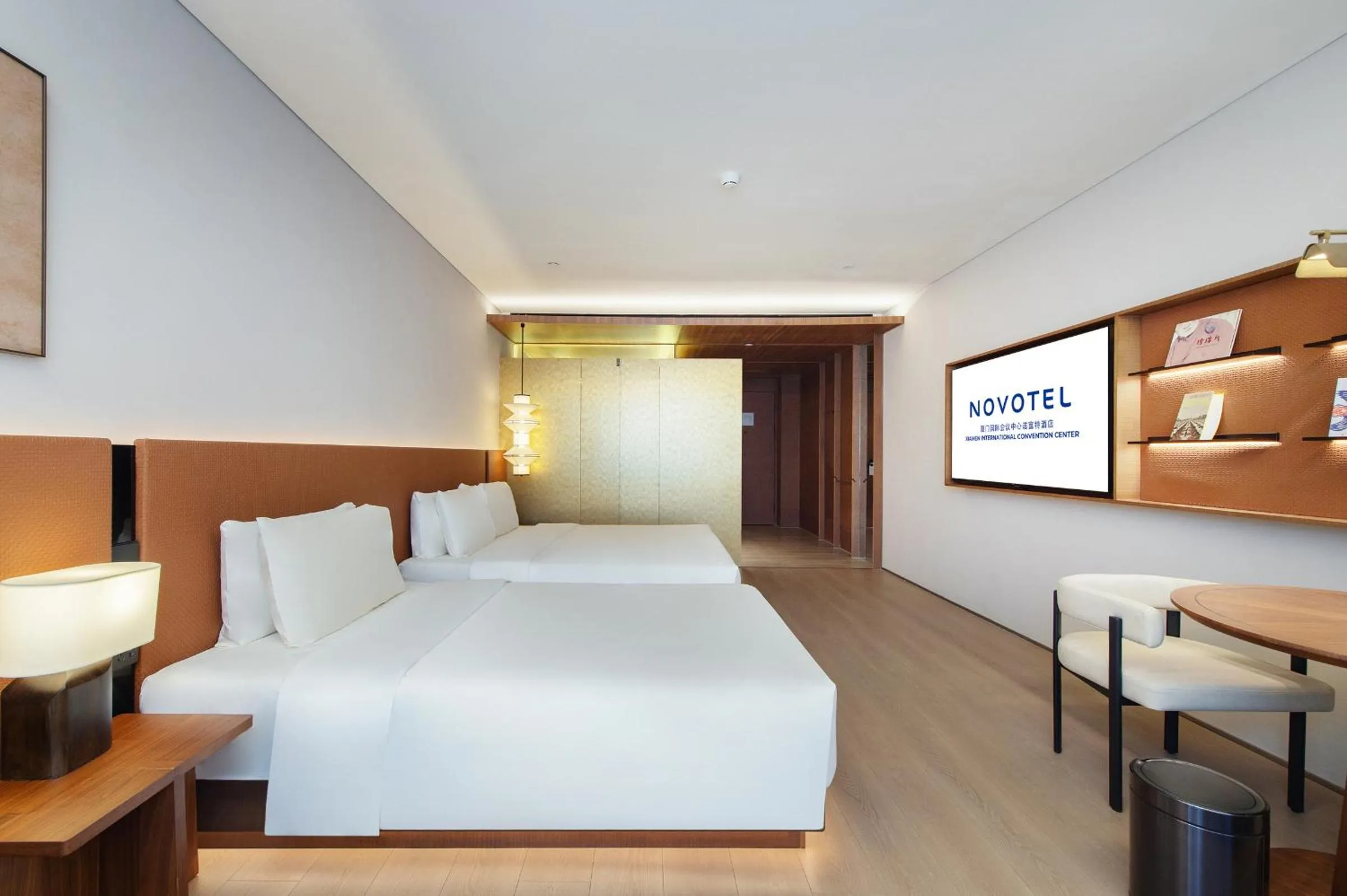 Bedroom in Novotel Xiamen International Convention Center