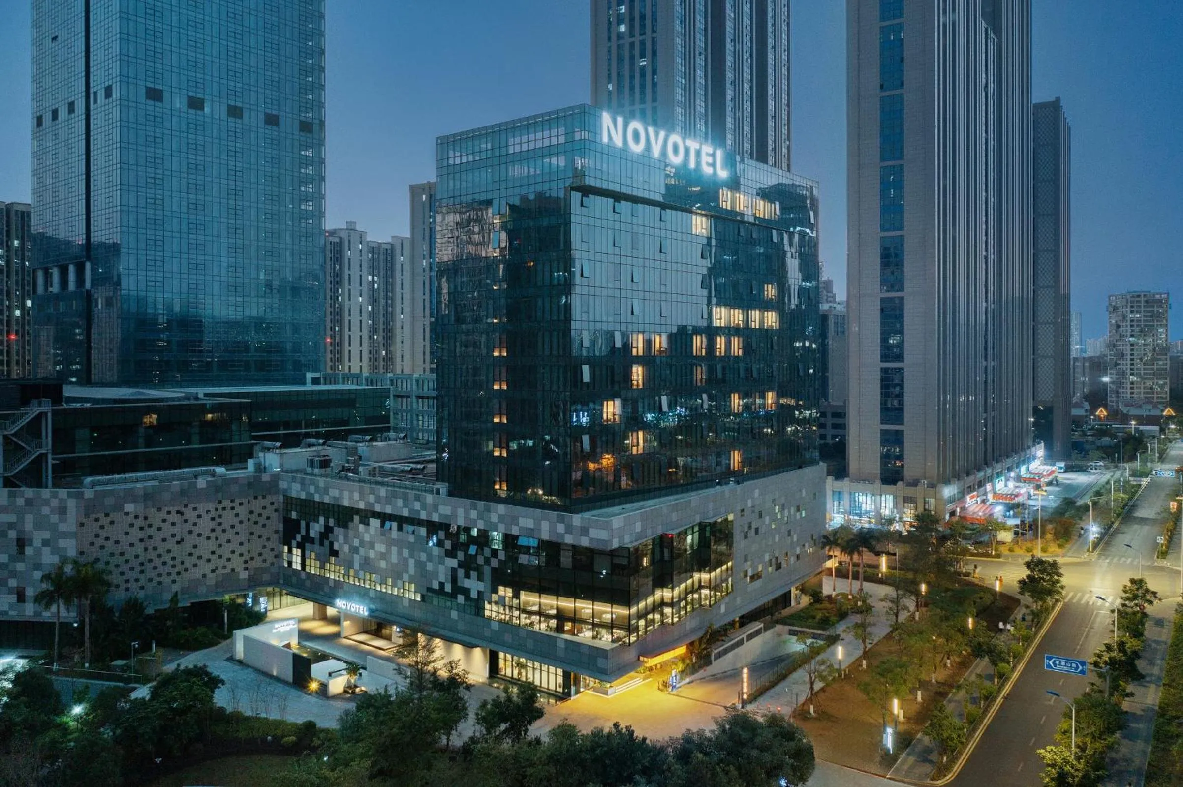 City view in Novotel Xiamen International Convention Center