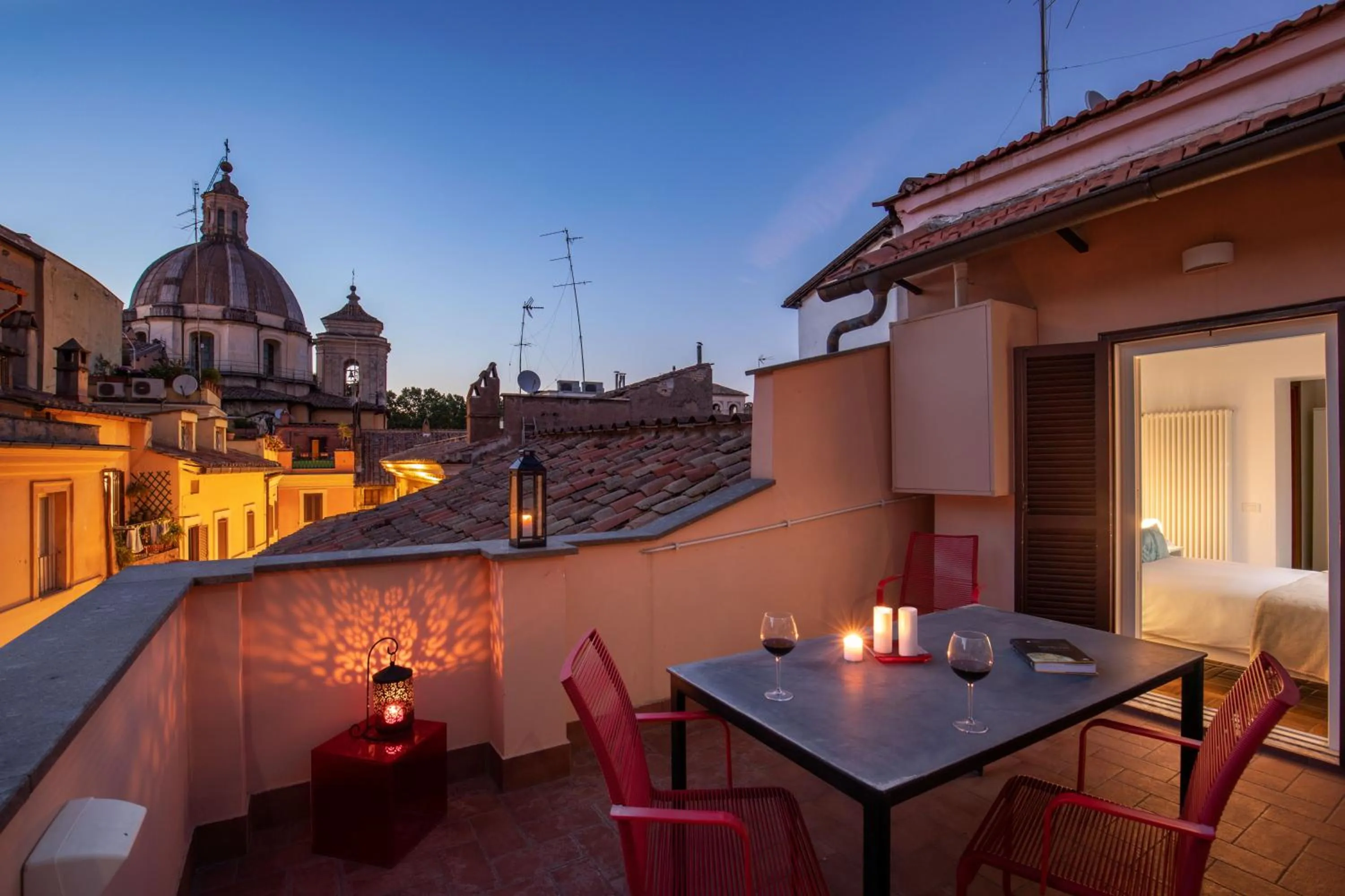 Balcony/Terrace in The Right Place 4U Navona Luxury Rooms