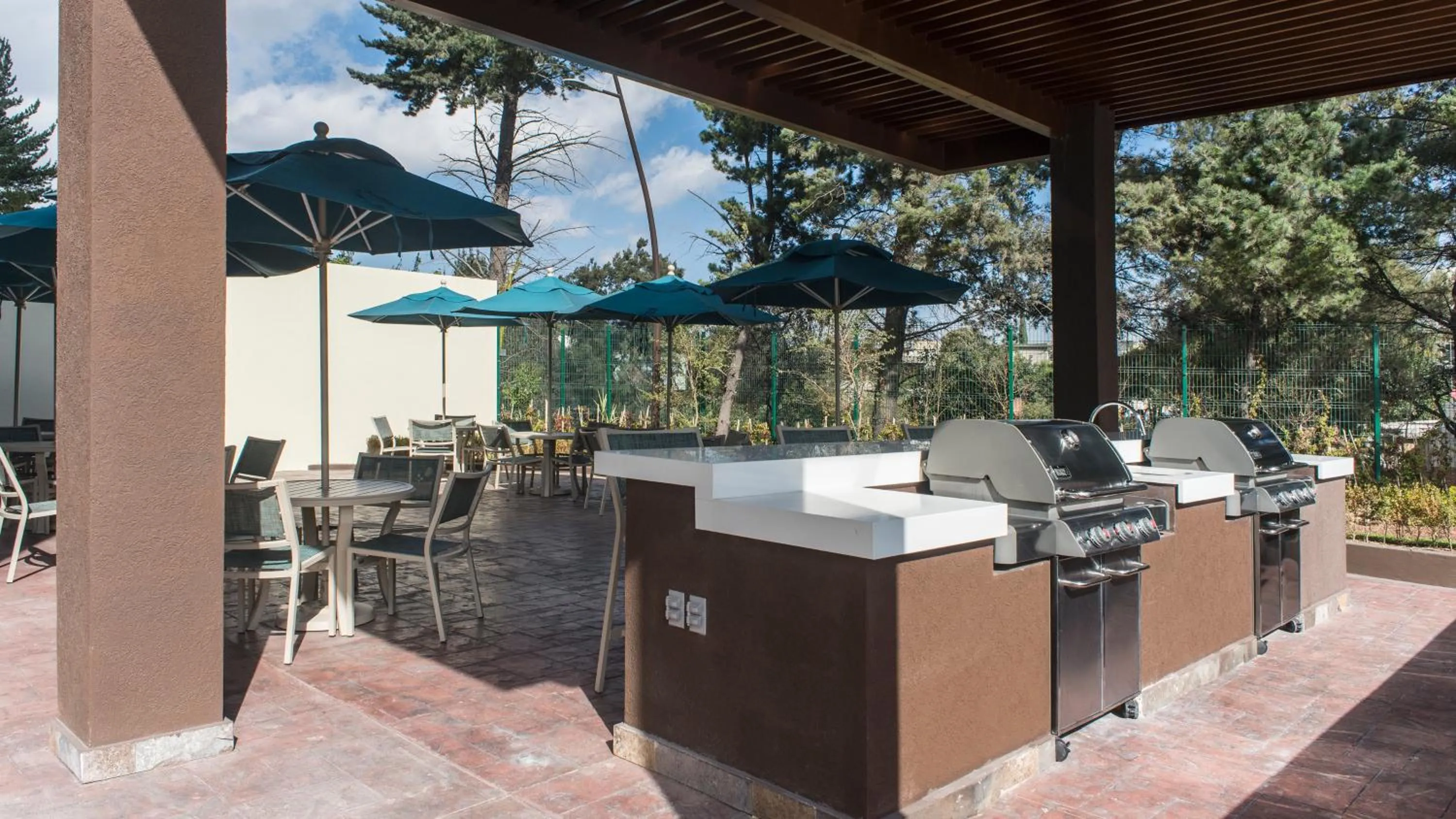 Balcony/Terrace in Staybridge Suites Puebla by IHG