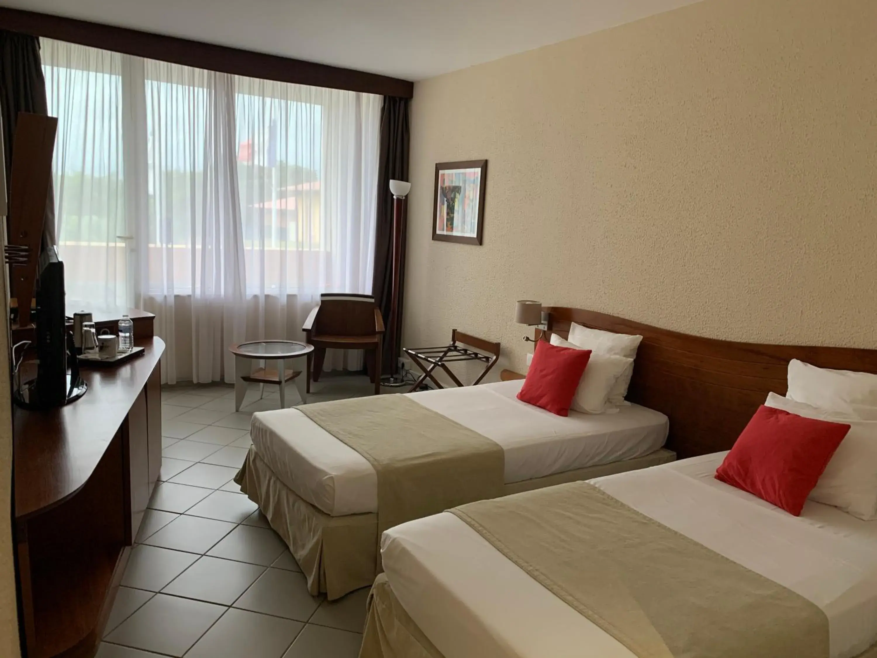 Twin Room in Hotel des Roches Twin Room in Hotel des Roches