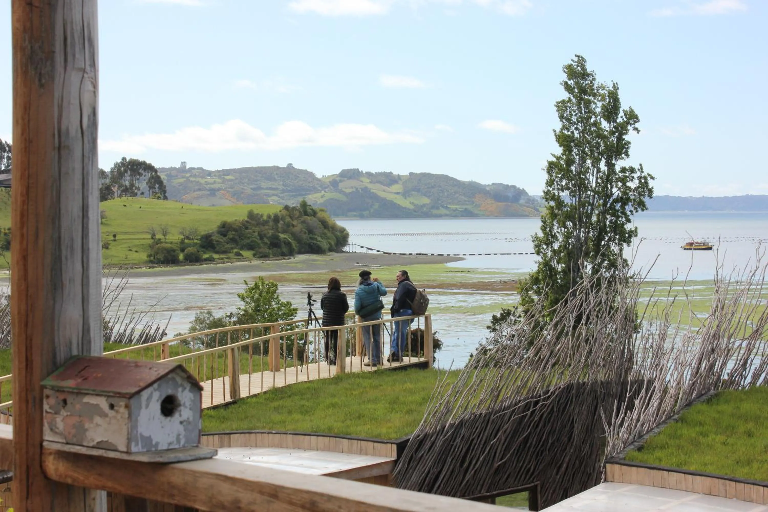 Balcony/Terrace in Refugio Pullao