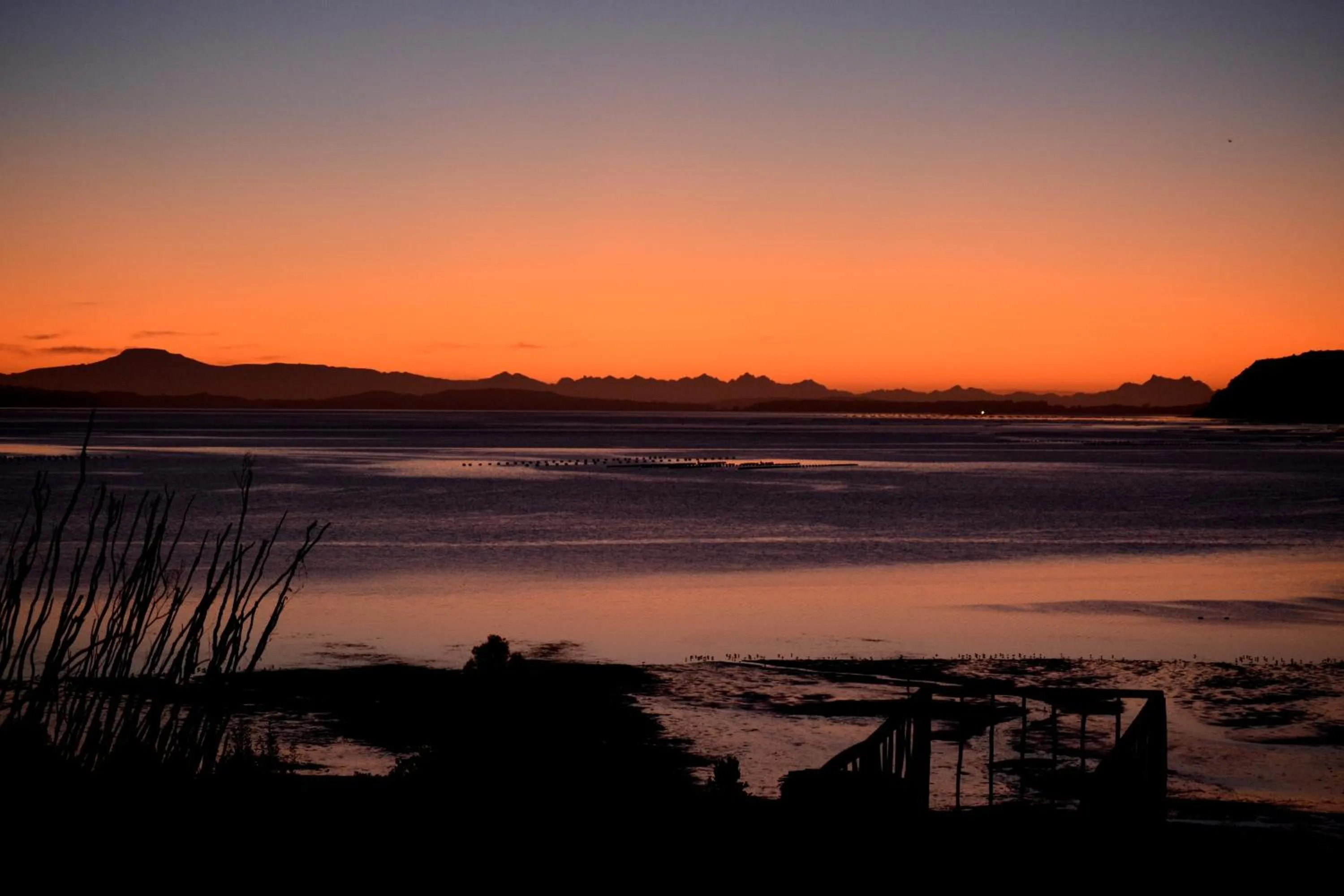 Natural landscape in Refugio Pullao