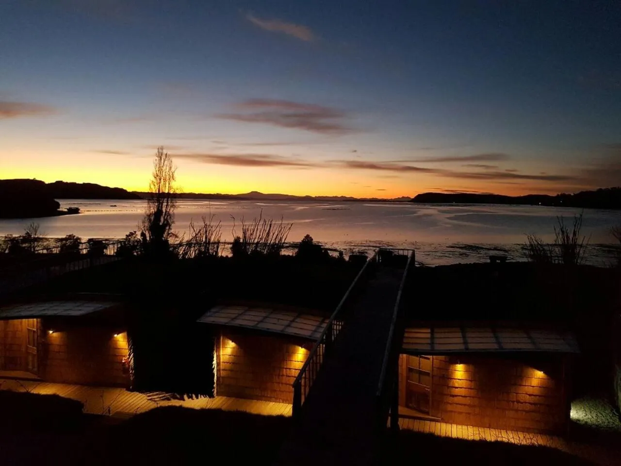 Sea view in Refugio Pullao