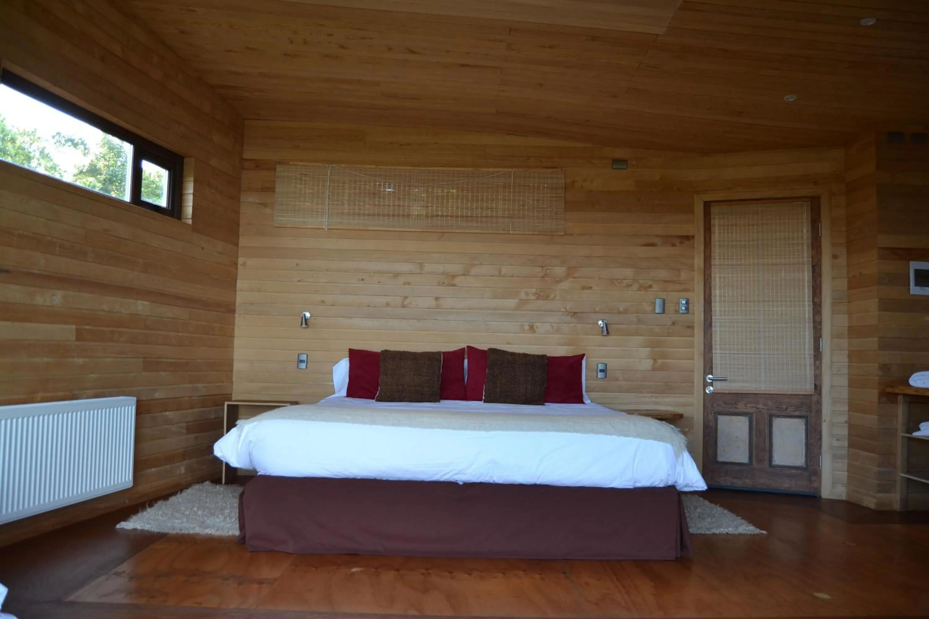 Bed in Refugio Pullao