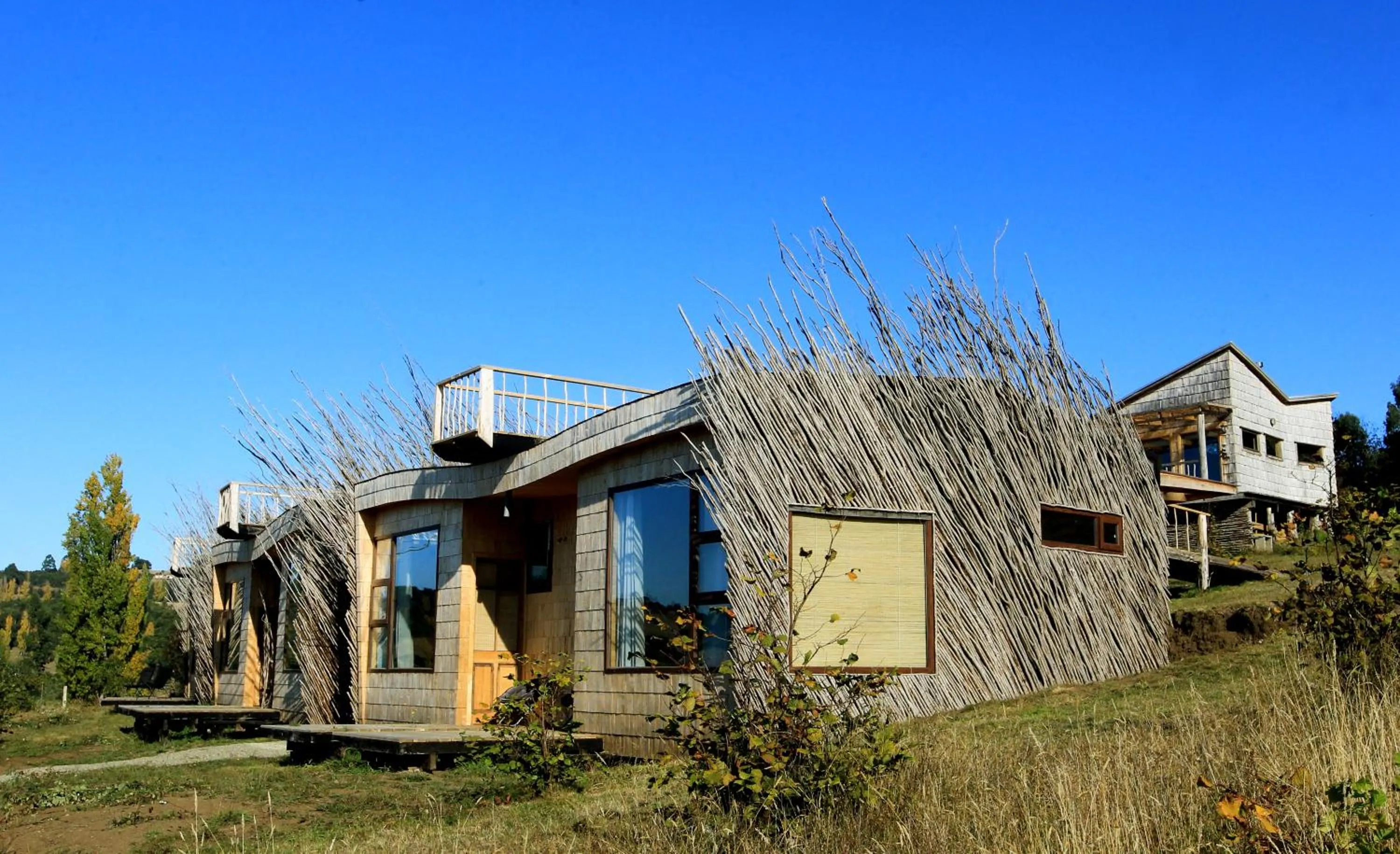 Balcony/Terrace in Refugio Pullao