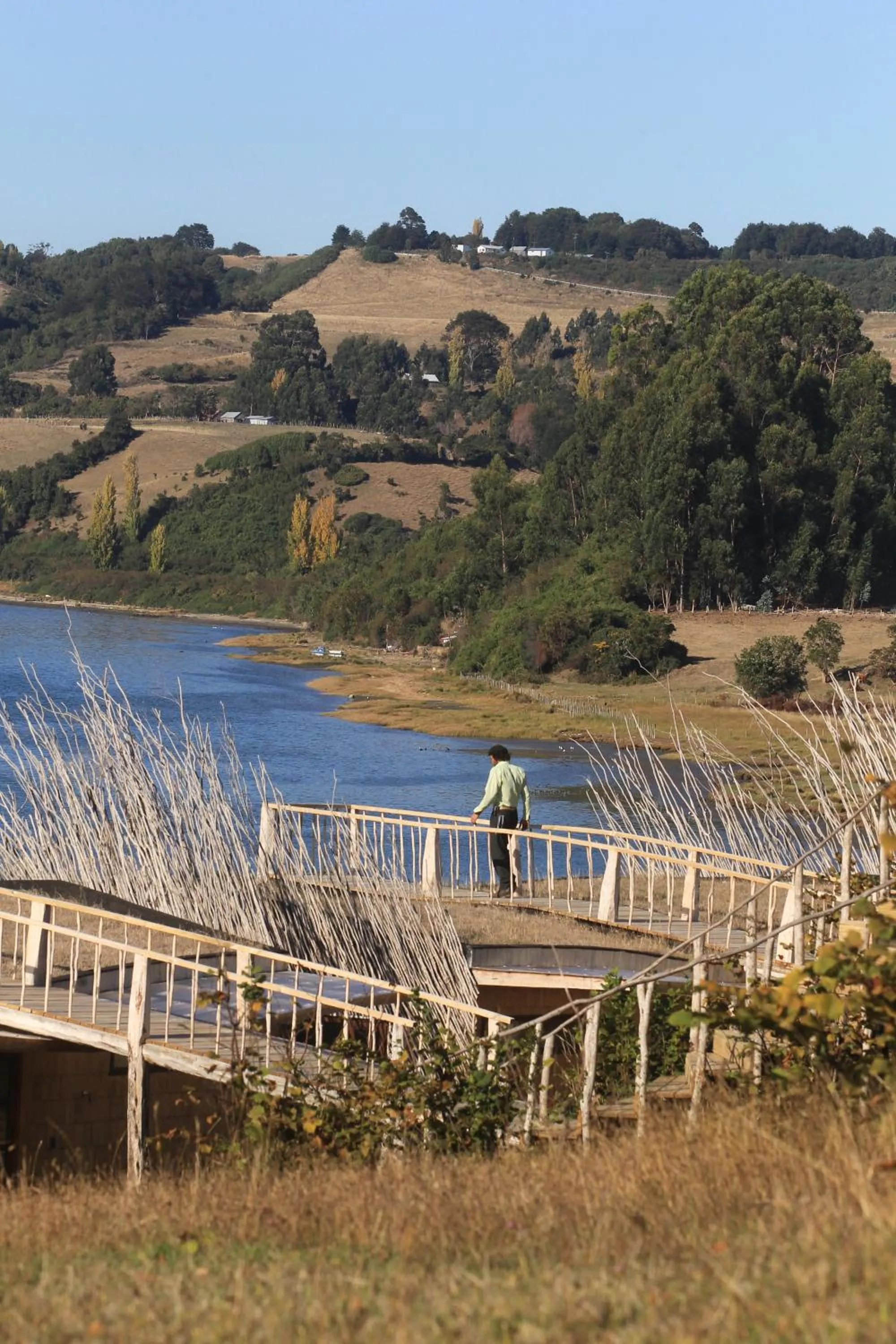 Decorative detail in Refugio Pullao