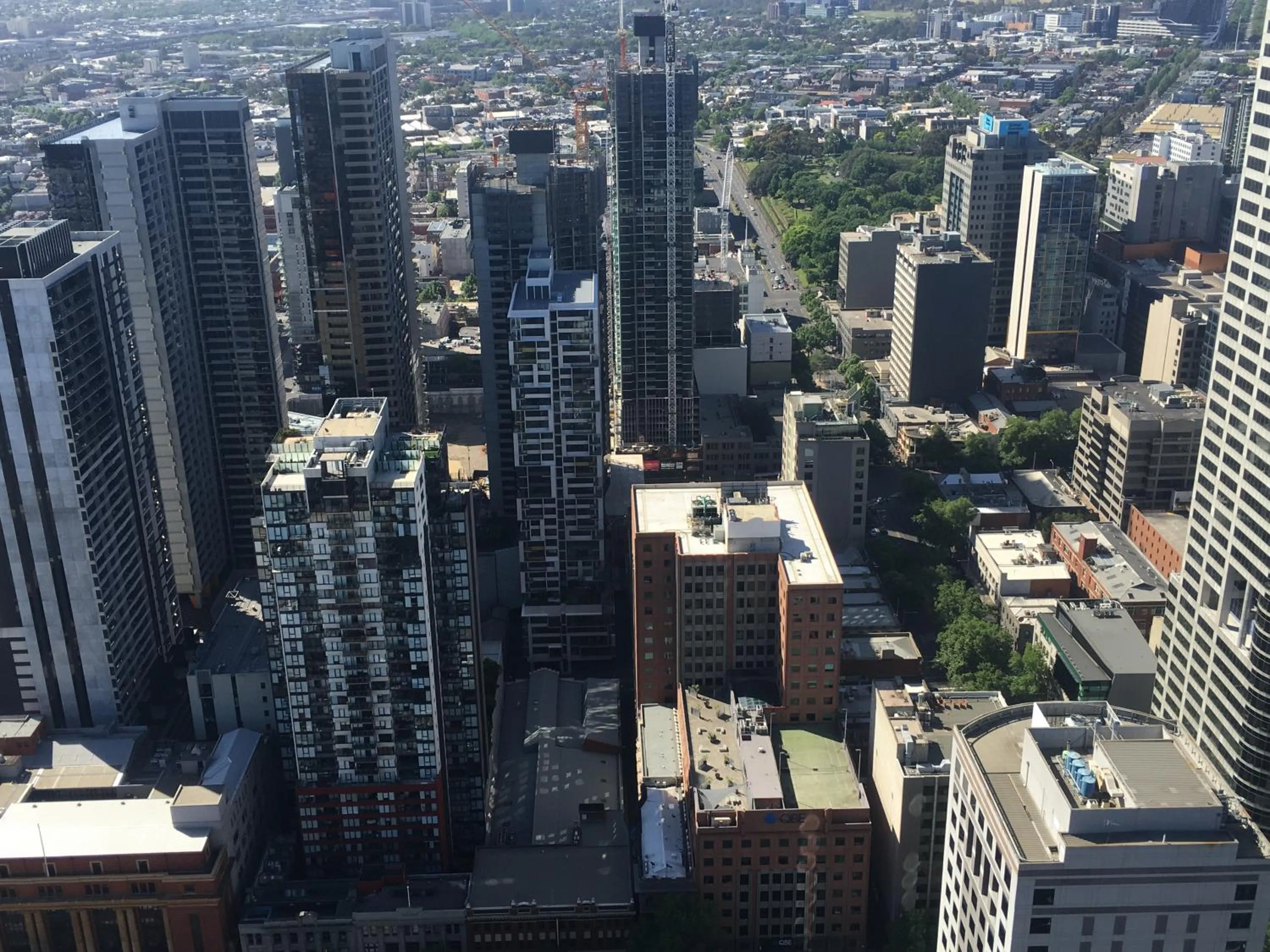 Day, Bird's-eye View in Melbourne SkyHigh Apartments