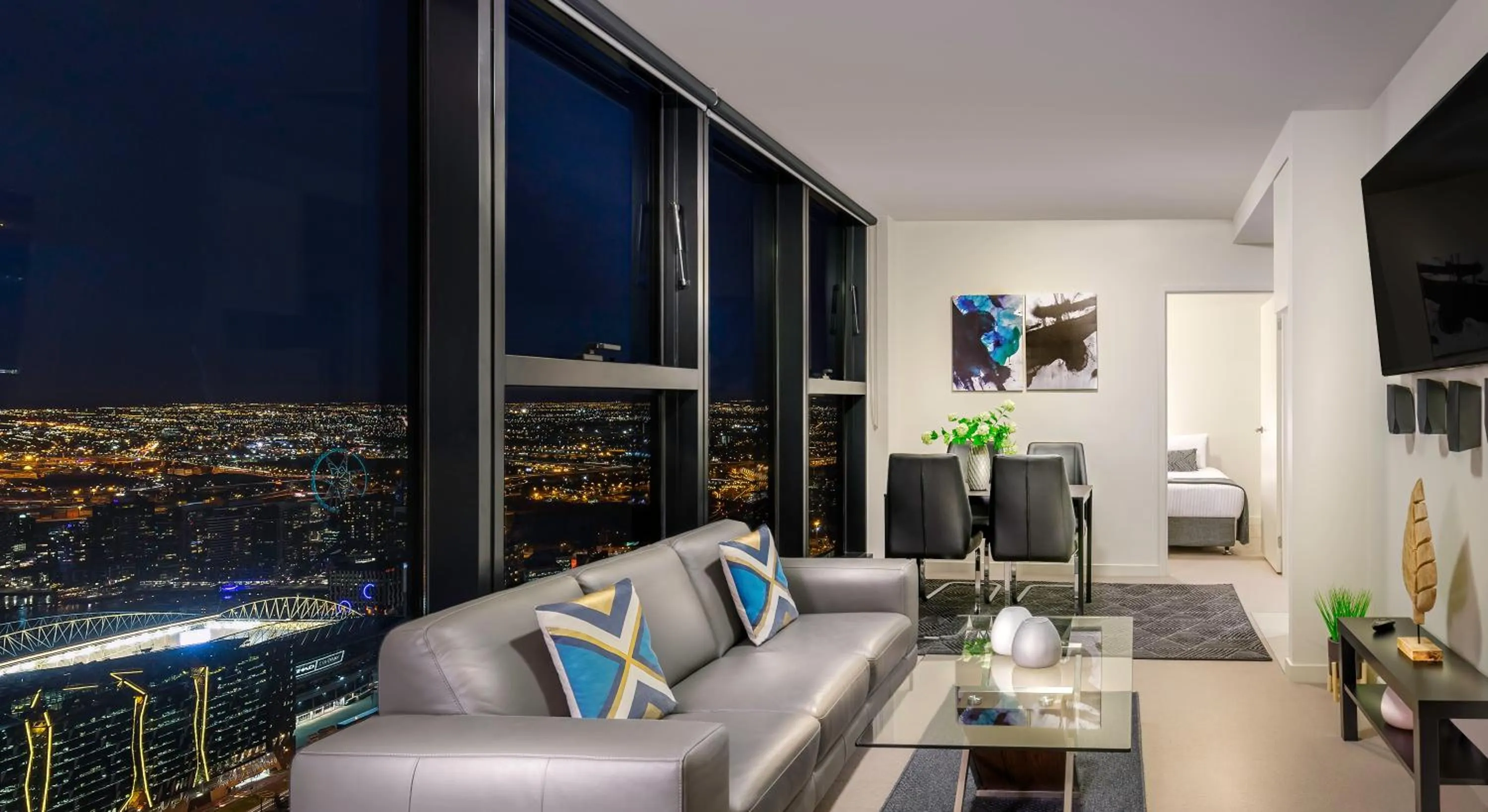 Other, Seating Area in Melbourne SkyHigh Apartments