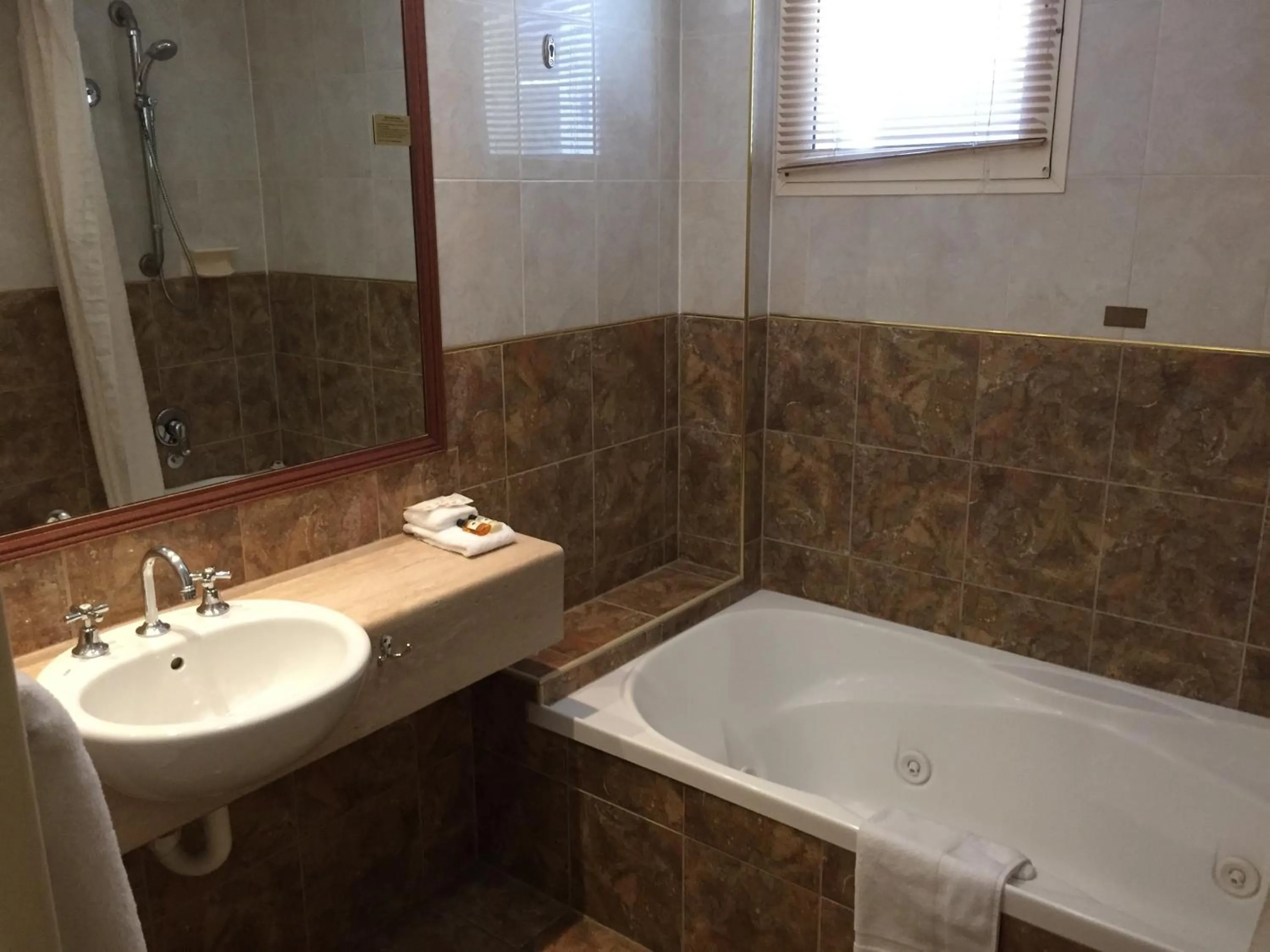 Bathroom in Criterion Hotel-Motel Rockhampton