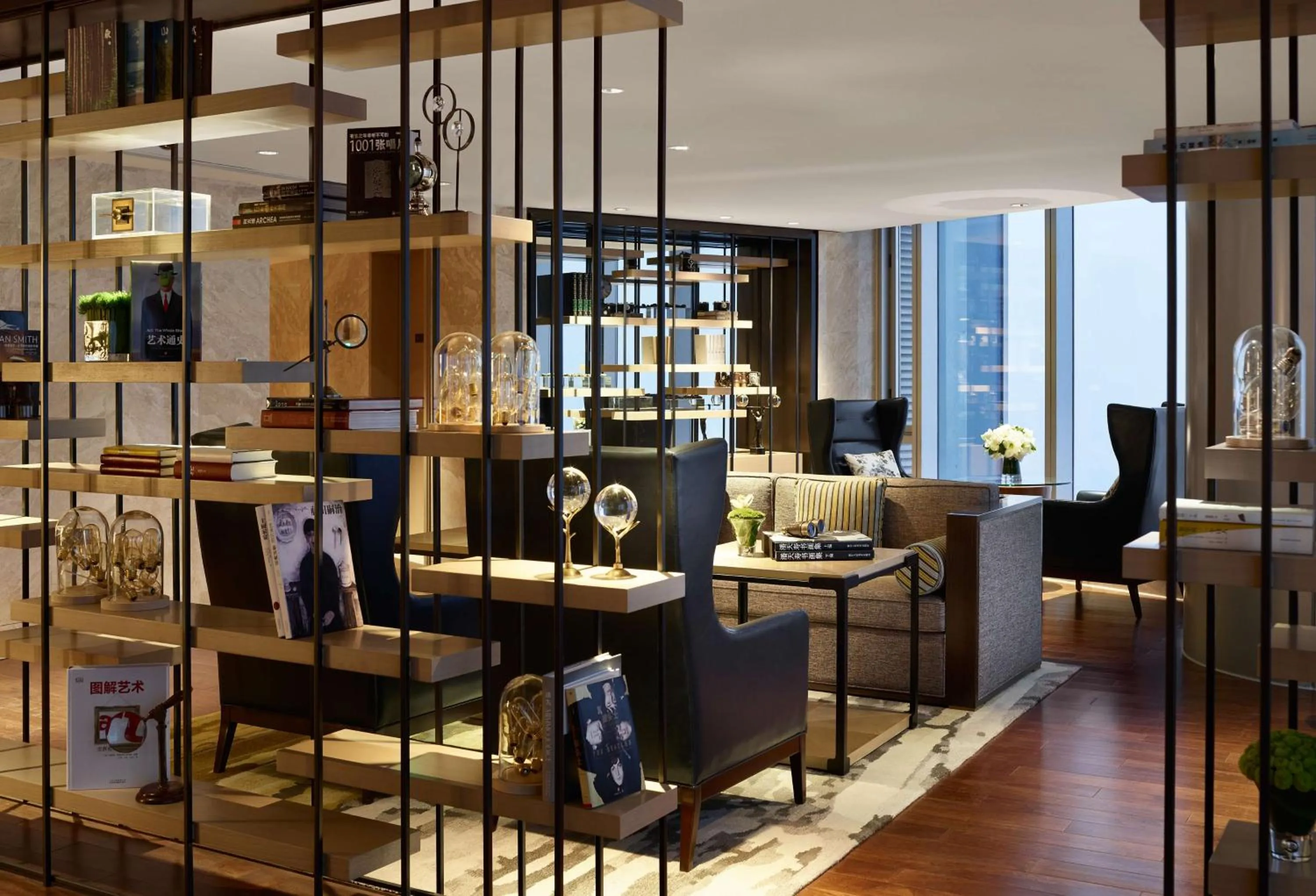 Lounge or bar in Suning Galaxy International Hotel Wuxi